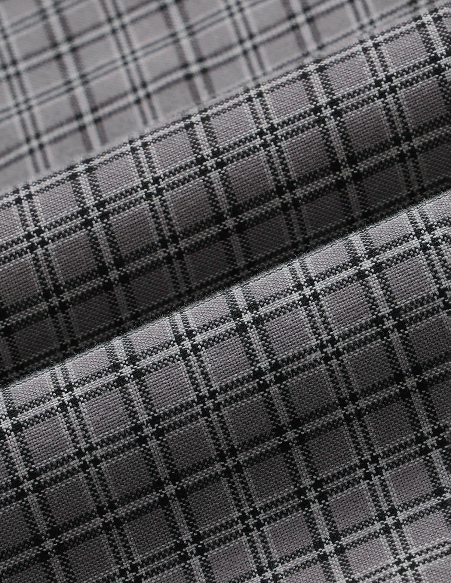 Plaid Checked Tailored Fit Shirt Grey - U.S. Polo Assn. India | Large