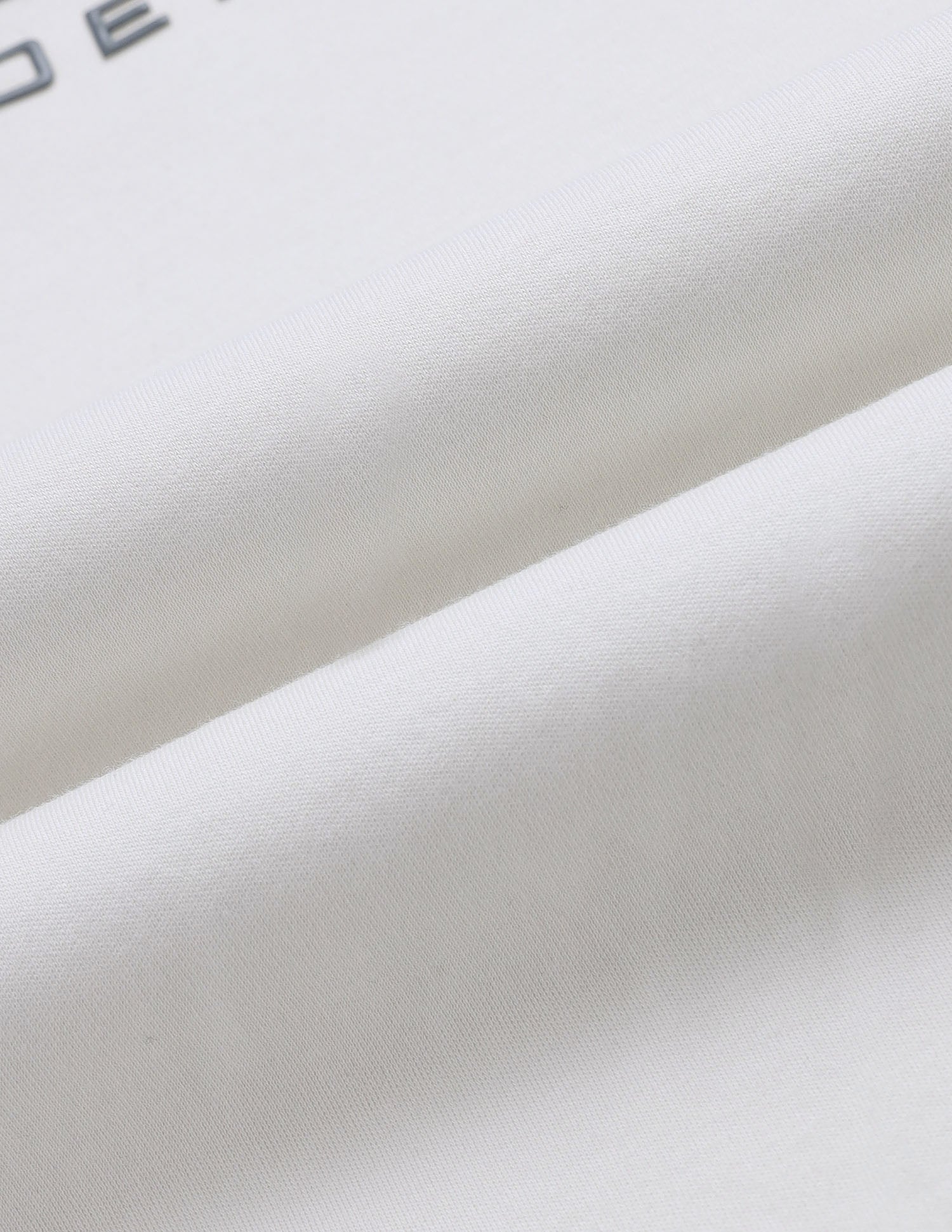 Brand Embossed Monochrome T-Shirt Ivory - U.S. POLO ASSN. | Large