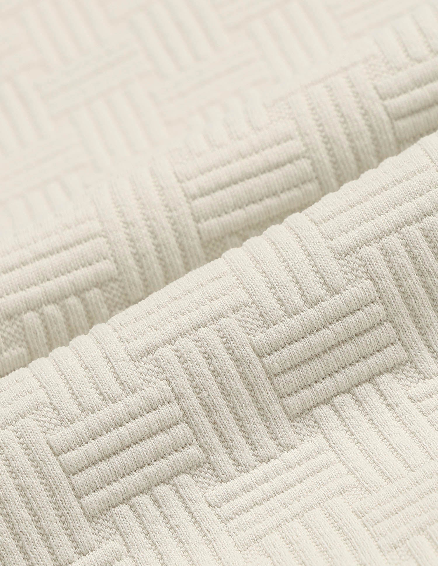 Boys Textured Boxy Fit T-Shirt Ecru - U.S. POLO ASSN. | Large