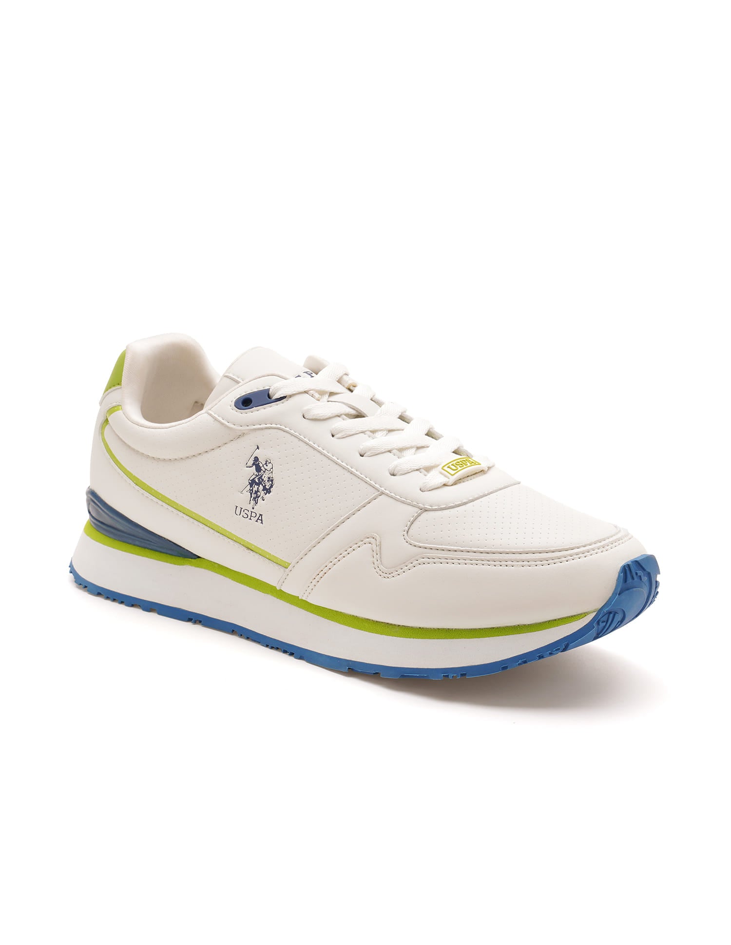 Round Toe Lowen 3.0 Sneakers Off White - U.S. Polo Assn. India | Large