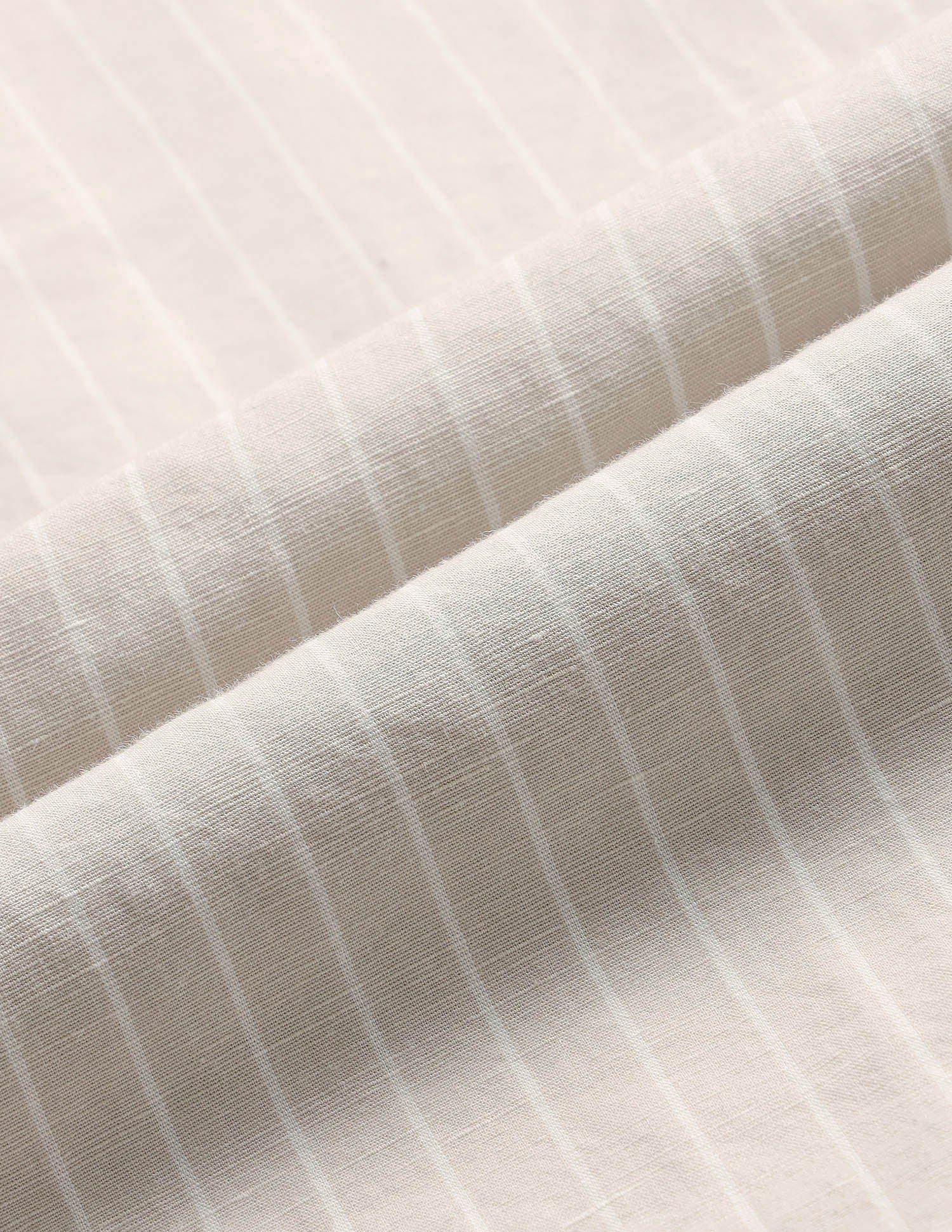 Casa De Campo Vertical Striped Shirt Beige - U.S. Polo Assn. India | Large