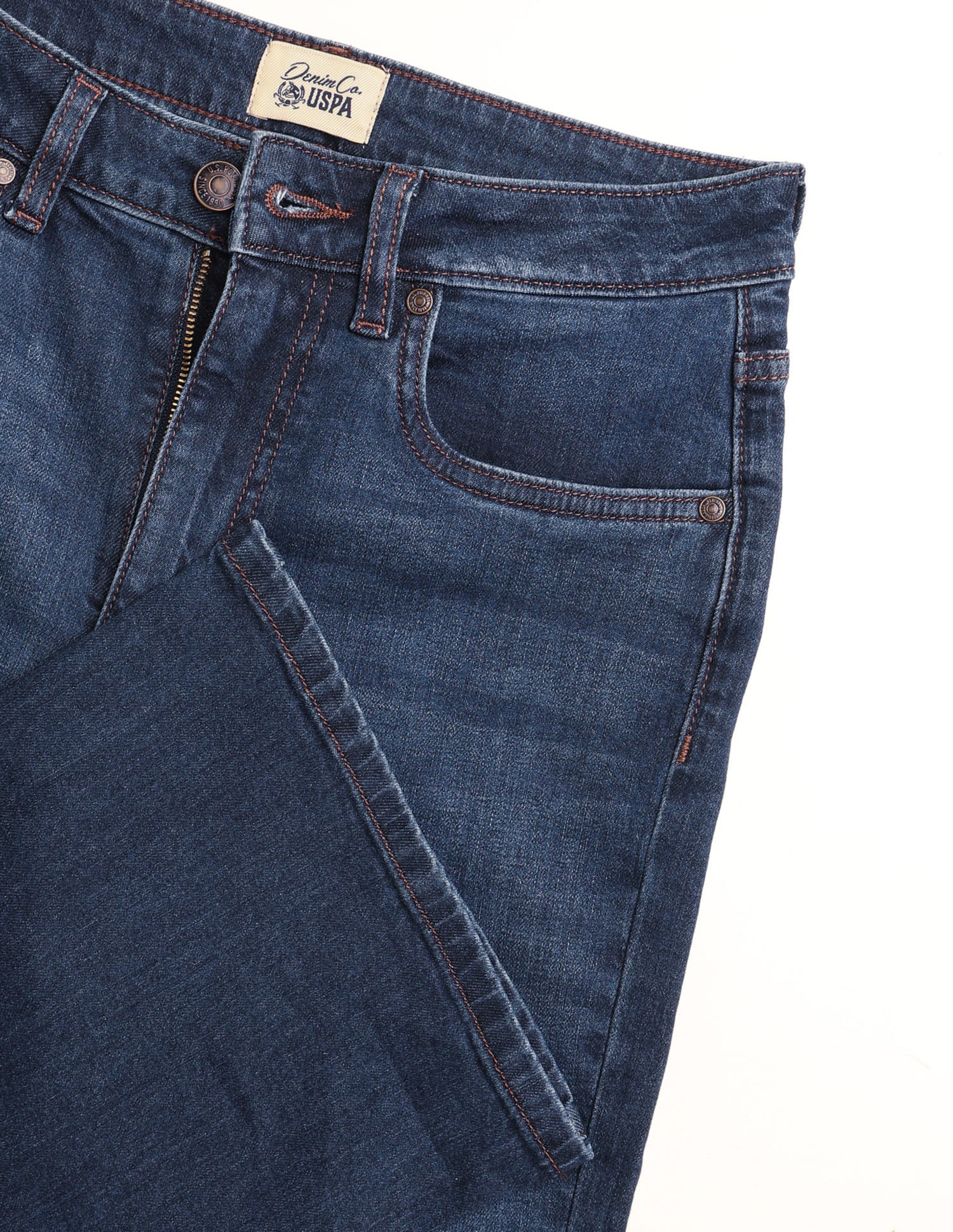 High Rise Bootcut Jeans Blue - U.S. Polo Assn. India | Large