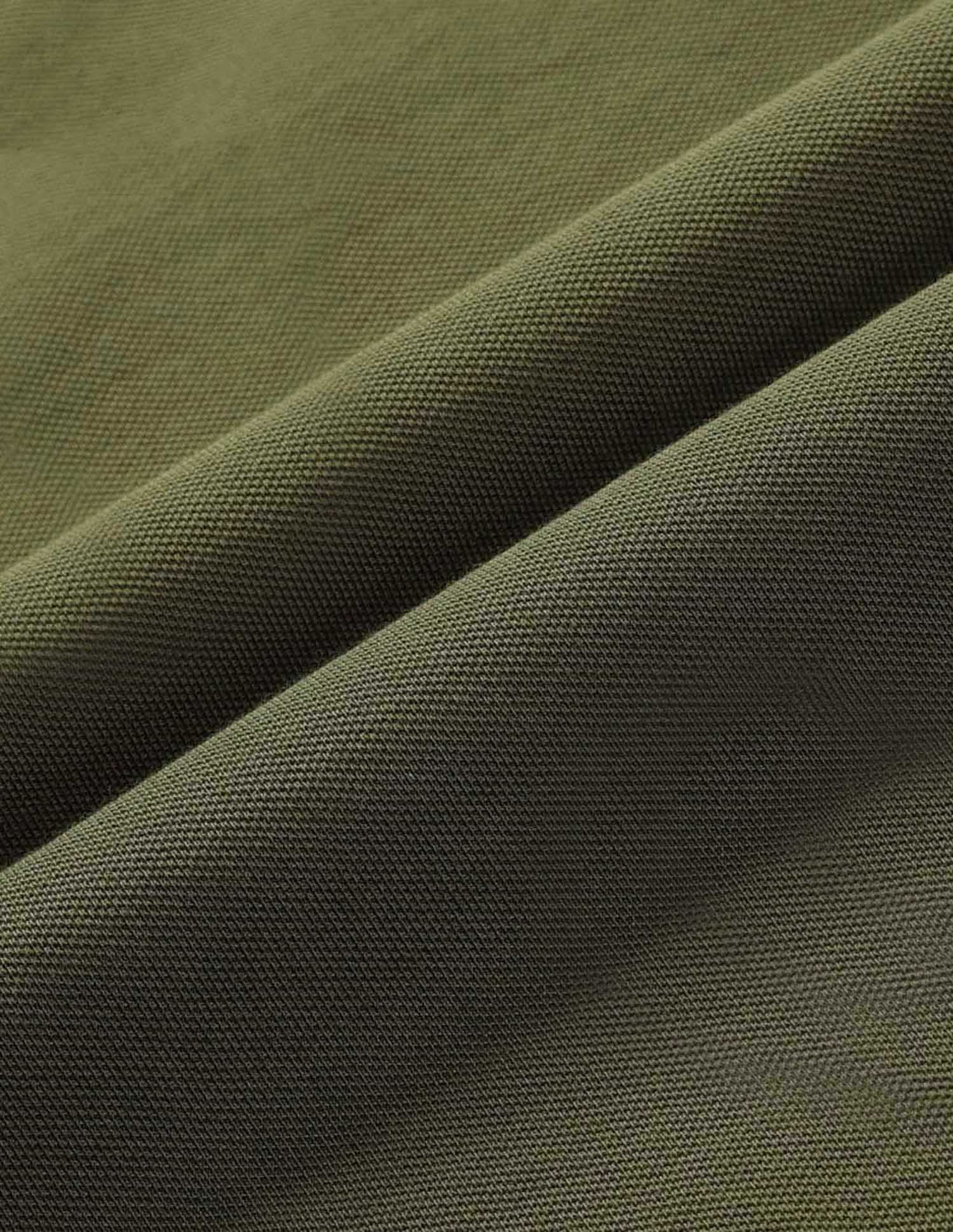 Muscle Fit Pure Cotton Polo Shirt Light Olive - U.S. Polo Assn. India | Large