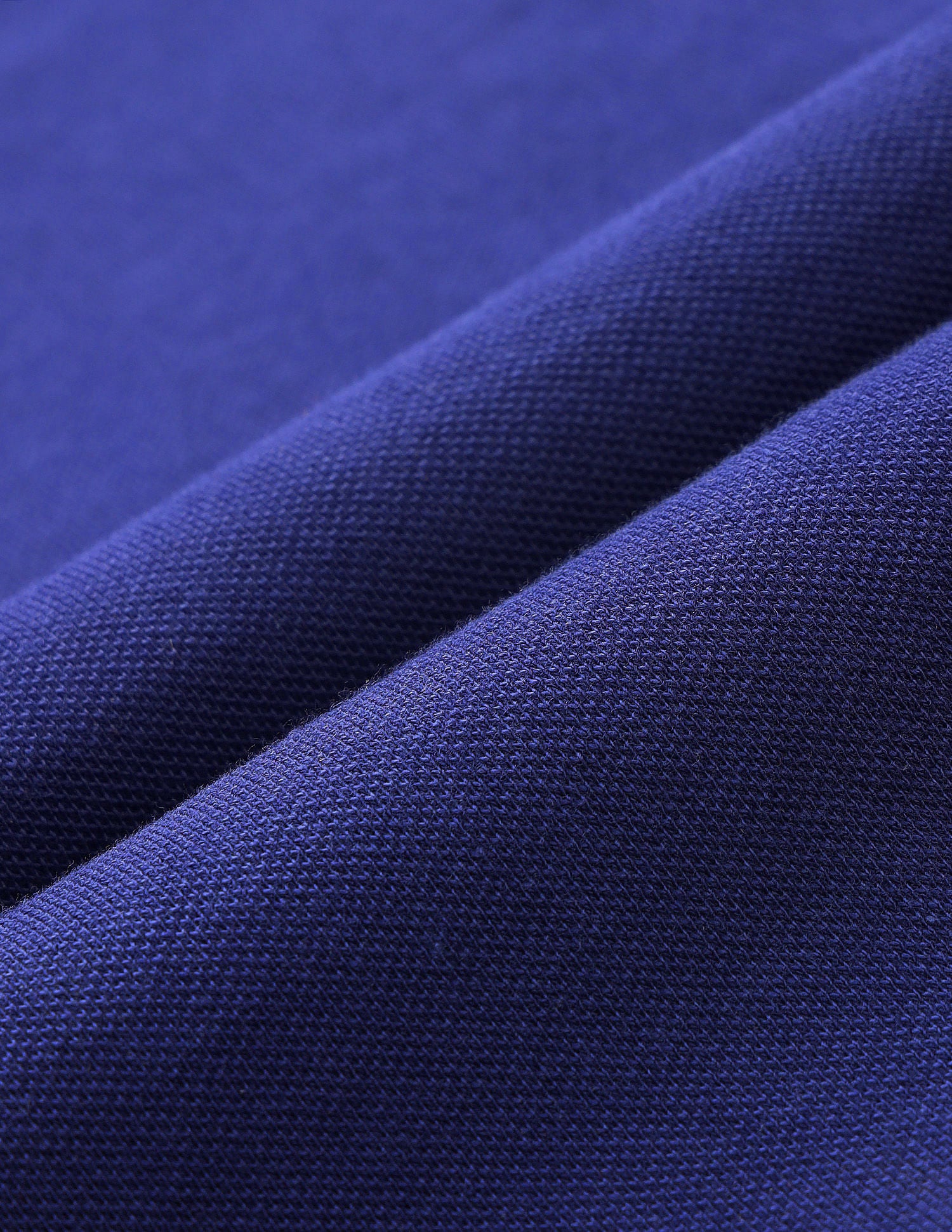 Pure Cotton Solid Polo Shirt Purple - U.S. Polo Assn. India | Large