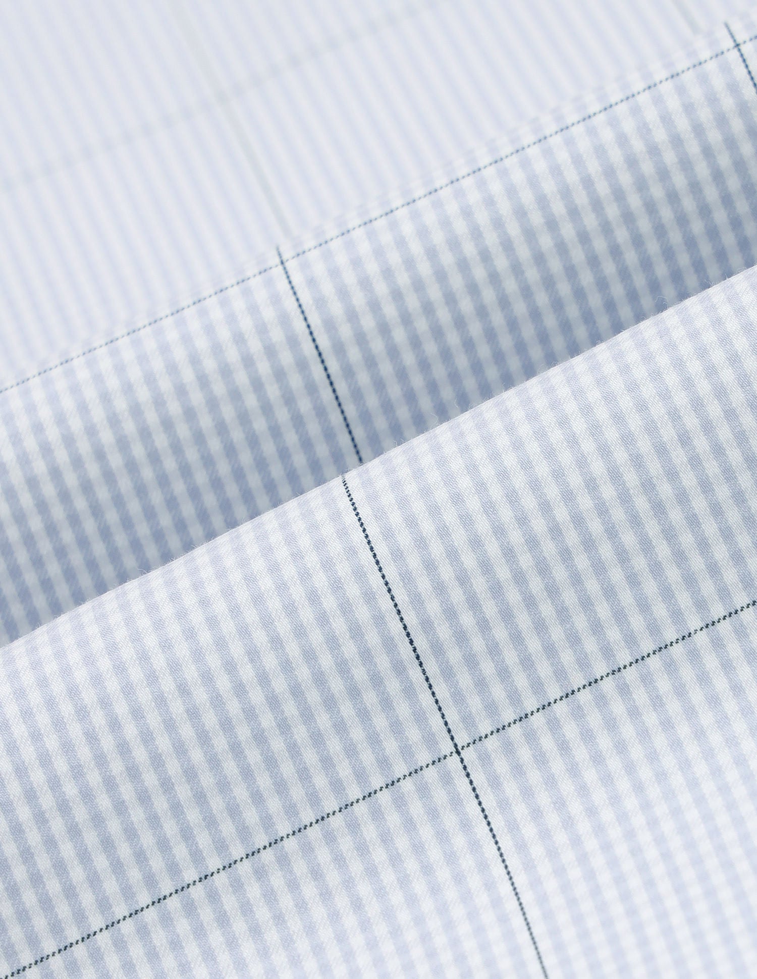 Gingham Checked Tailored Fit Shirt Grey - U.S. Polo Assn. India | Large