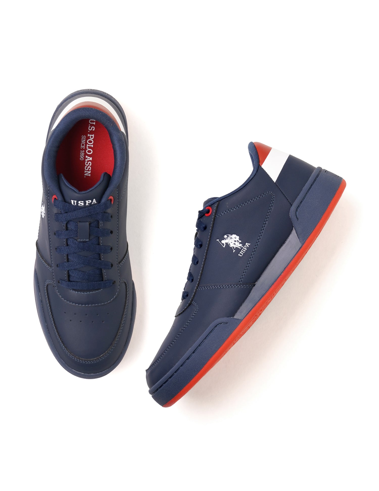 Men Jan 2.0 Solid Sneaker Navy - U.S. POLO ASSN. | Large