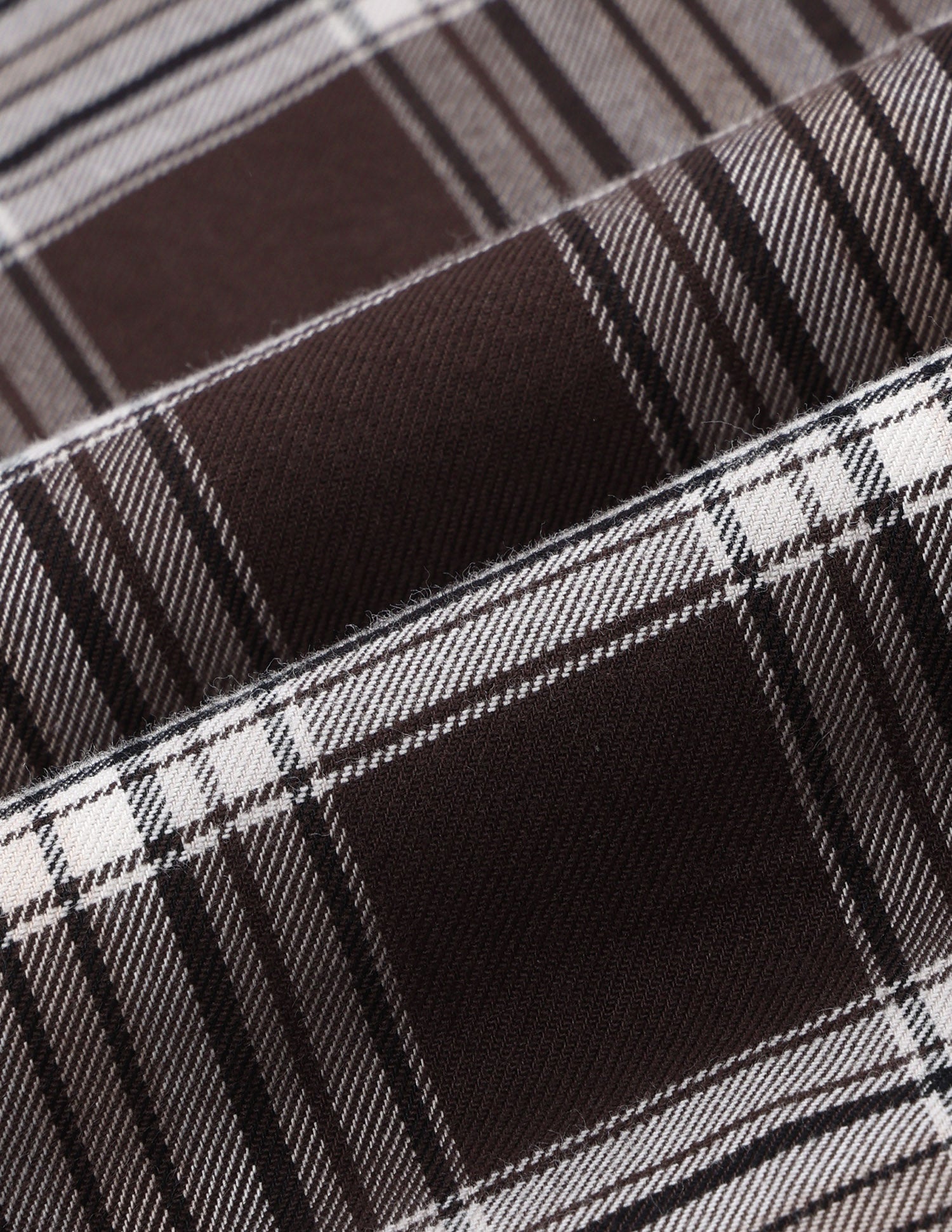 Twill Tartan Checked Shirt Brown - U.S. Polo Assn. India | Large