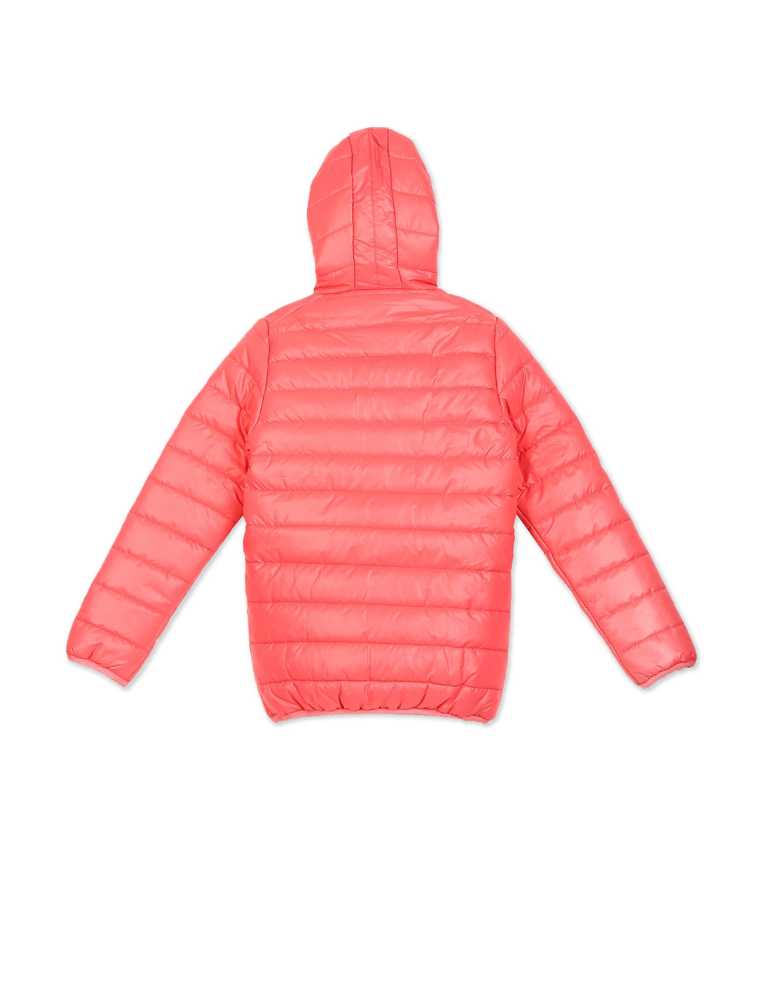 Long Sleeve Solid Hooded Jacket Coral - U.S. POLO ASSN. | Large