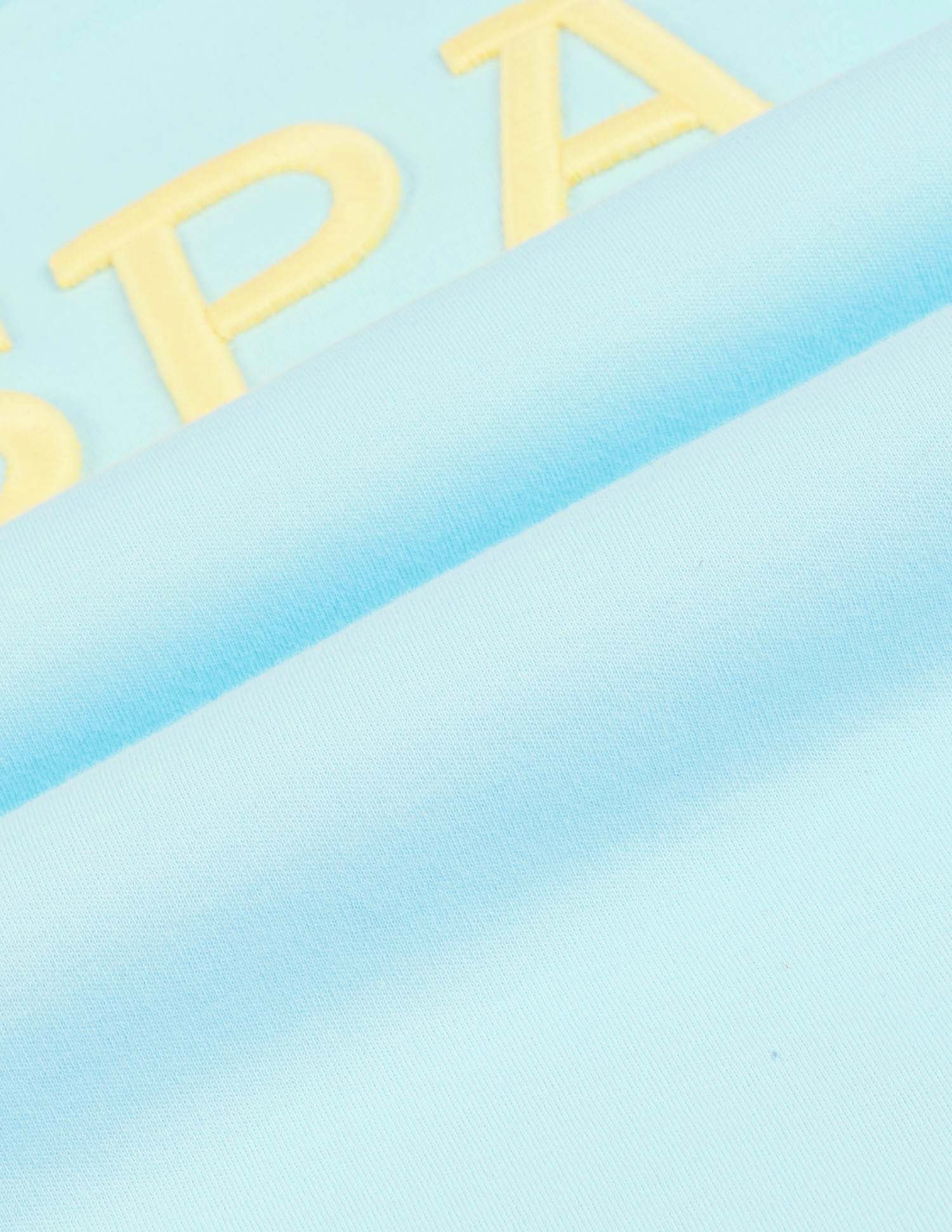 Boys Brand Printed Regular Fit T-Shirt Light Blue - U.S. POLO ASSN. | Large