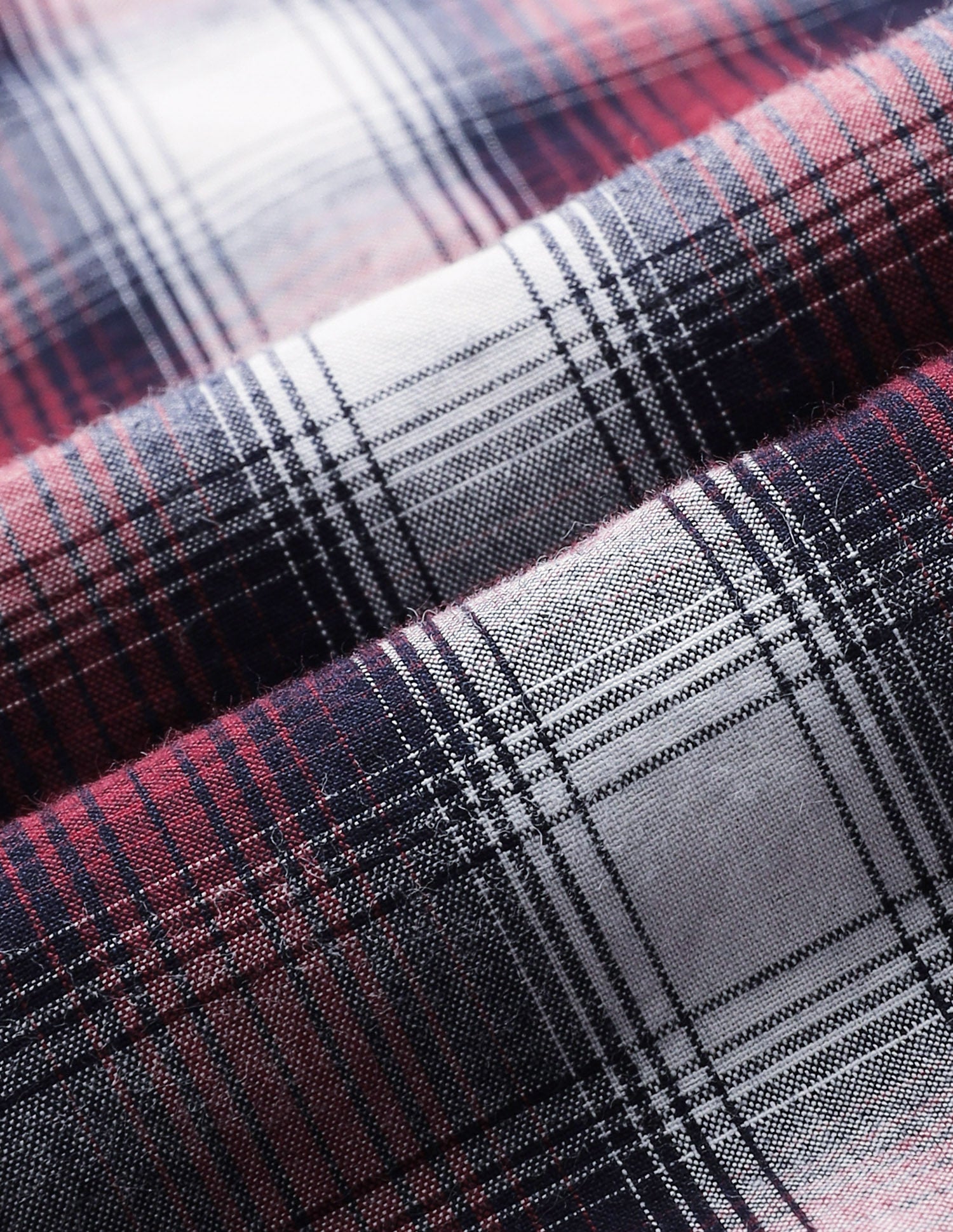 Plaid Checked Twill Shirt Red - U.S. Polo Assn. India | Large