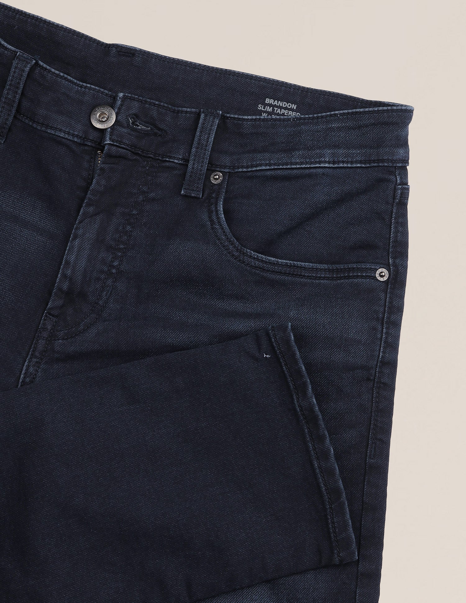 Brandon Slim-Tapered Fit Blue Jeans Dark Blue - U.S. Polo Assn. India | Large