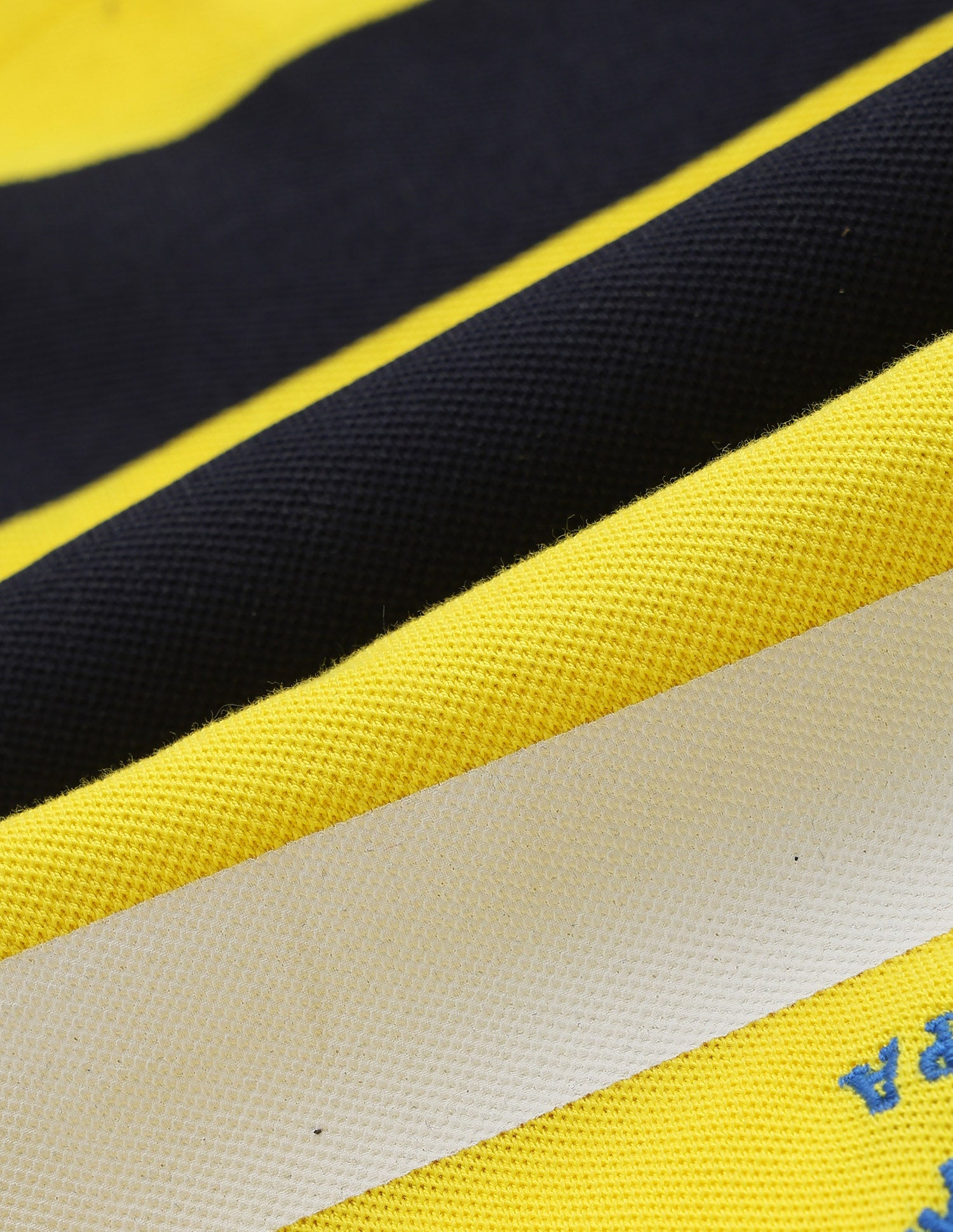 Boys Horizontal Stripe Polo Shirt Yellow - U.S. Polo Assn. India | Large