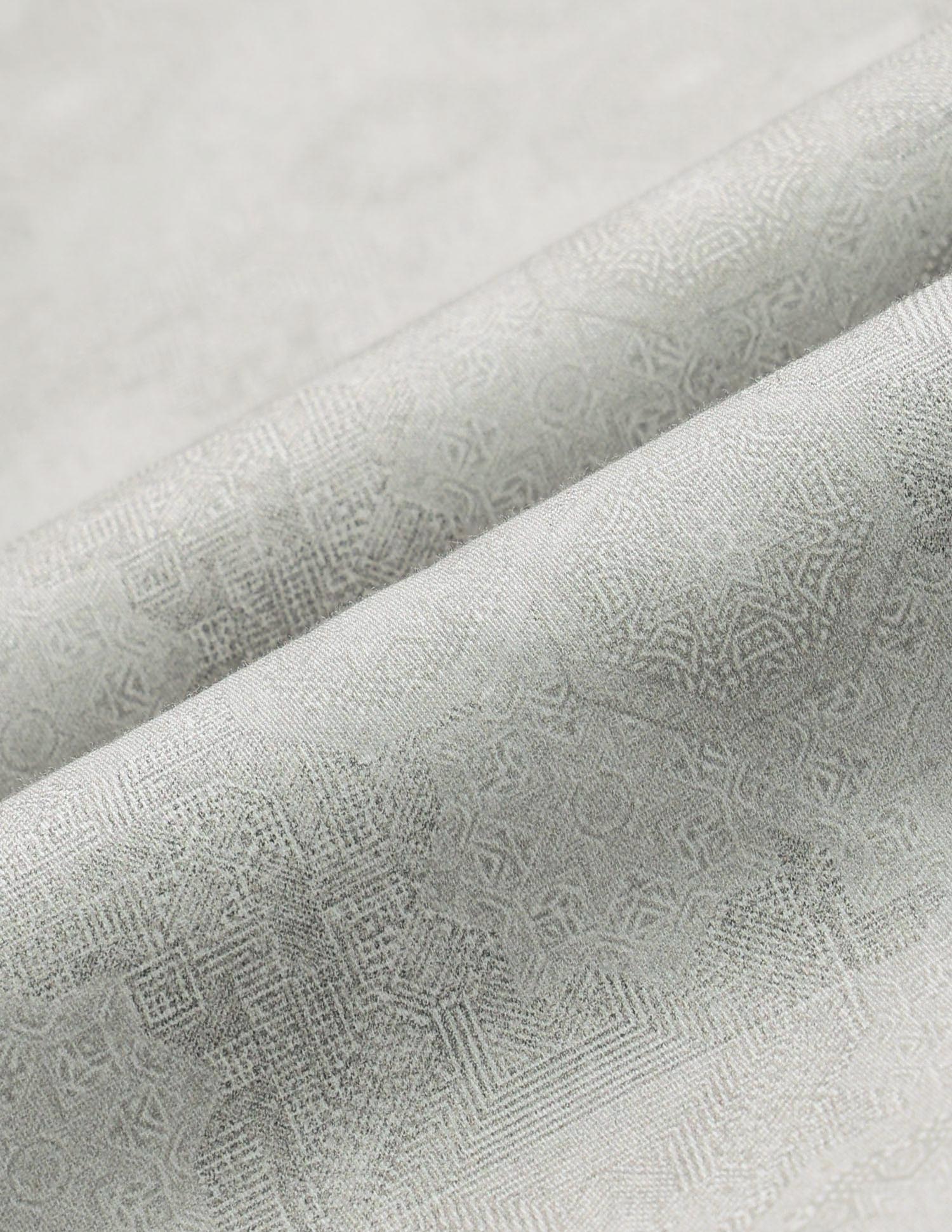 Pure Cotton Geometric Printed Shirt Light Grey - U.S. POLO ASSN. | Large