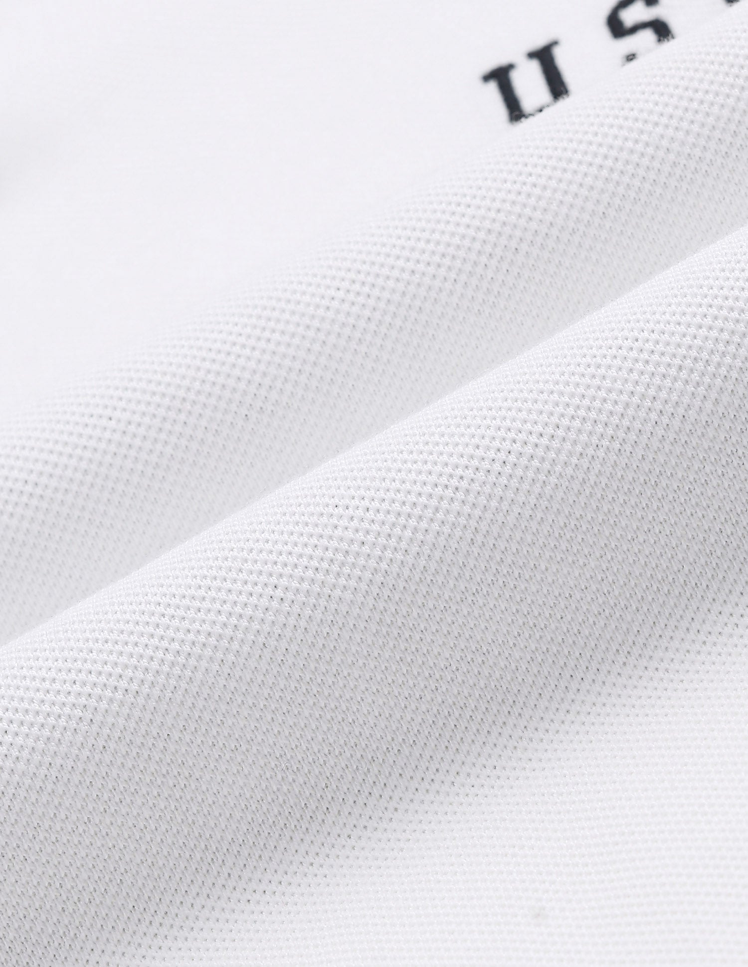 Brand Embroidered Pique Polo Shirt White - U.S. POLO ASSN. | Large