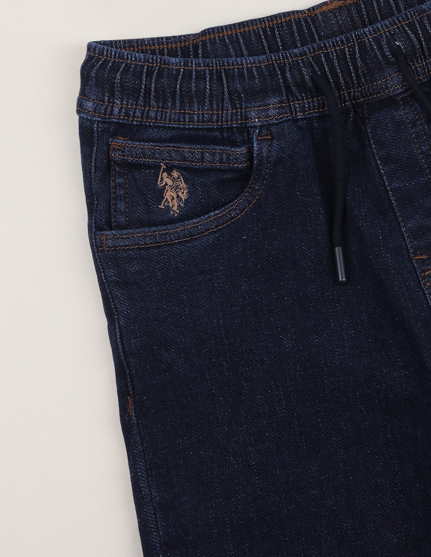Shawn Relaxed Fit Blue Jeans Dark Blue - U.S. Polo Assn. India | Large