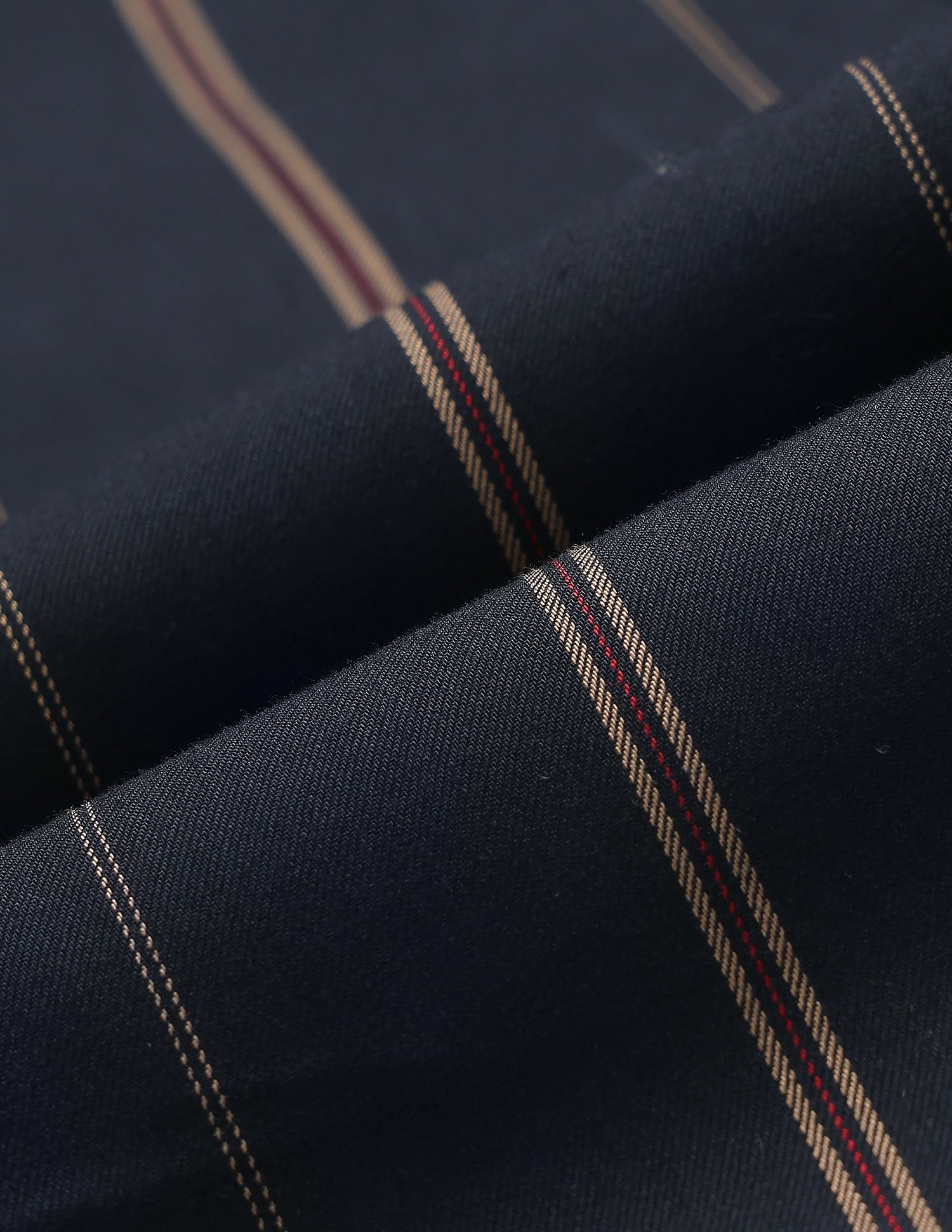 Vertical Striped Regular Fit Shirt Navy - U.S. Polo Assn. India | Large