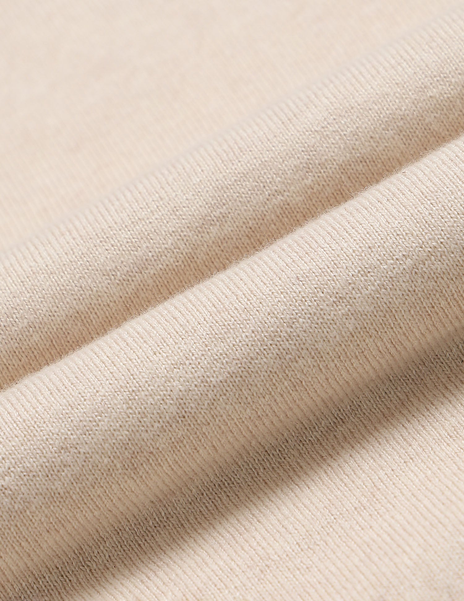 Heathered Regular Fit Sweater Beige - U.S. POLO ASSN. | Large