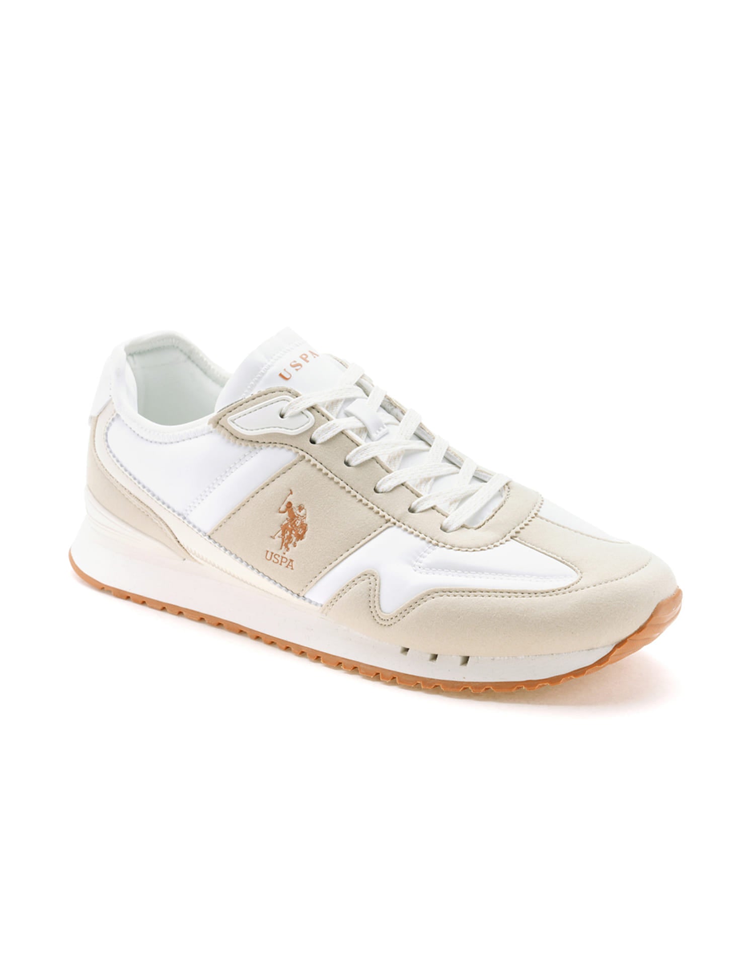 Men Tygo Beige Retro Sneakers