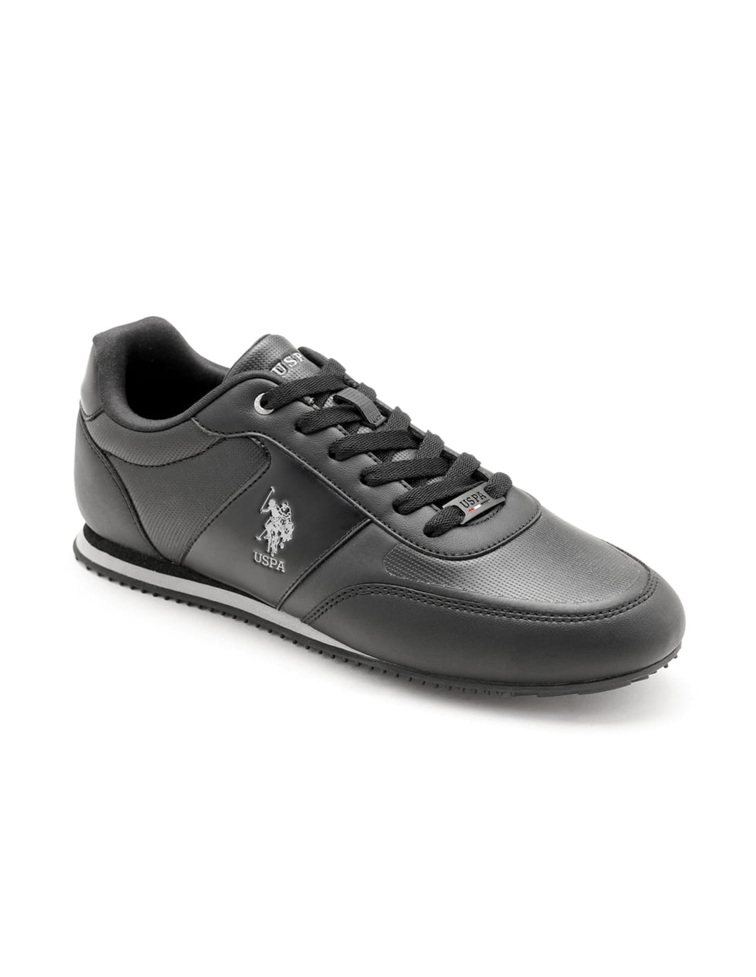 Marvin 3.0 Smart Casual Lace Ups Shoes Black - U.S. Polo Assn. India | Large