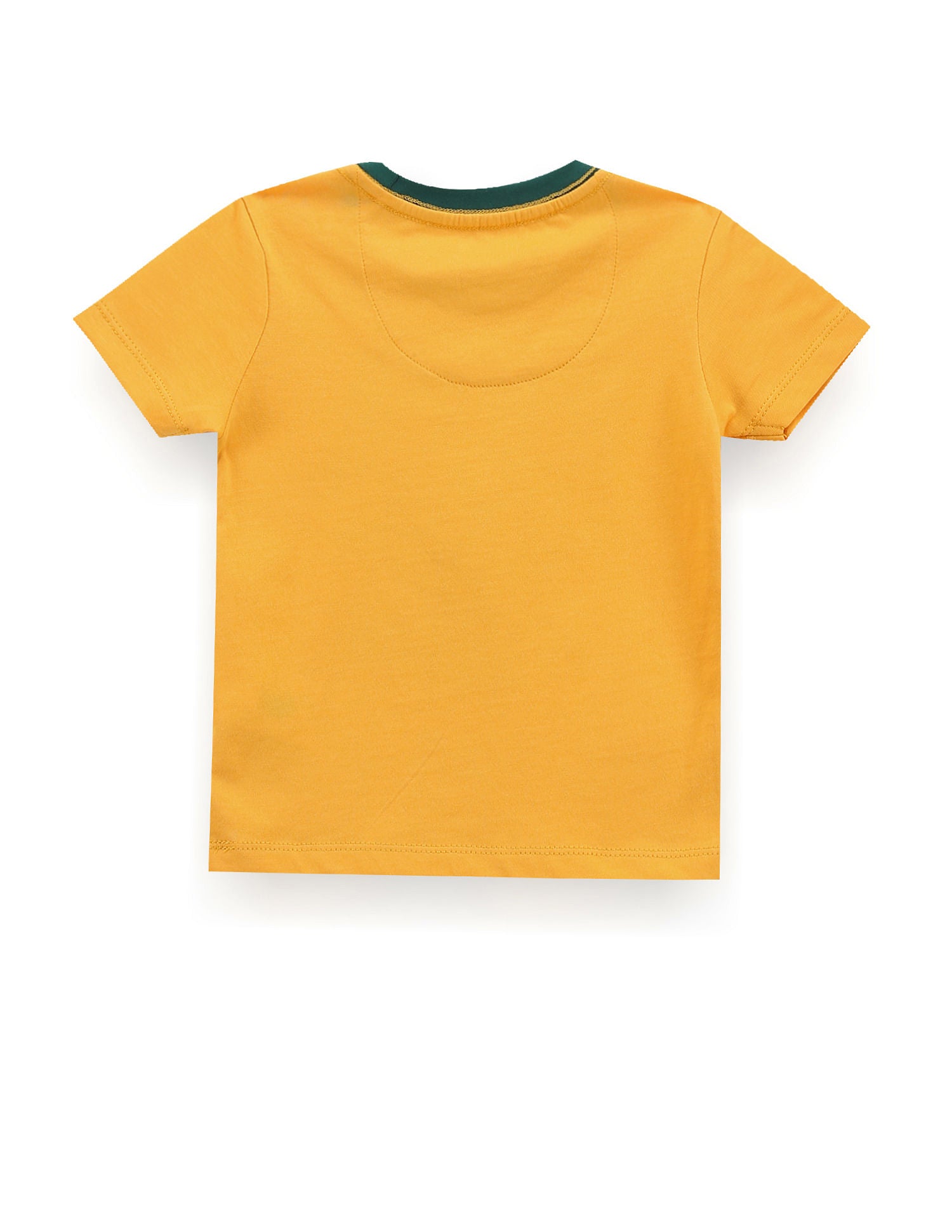 Boys Brand Print T-Shirt Dark Orange - U.S. Polo Assn. India | Large