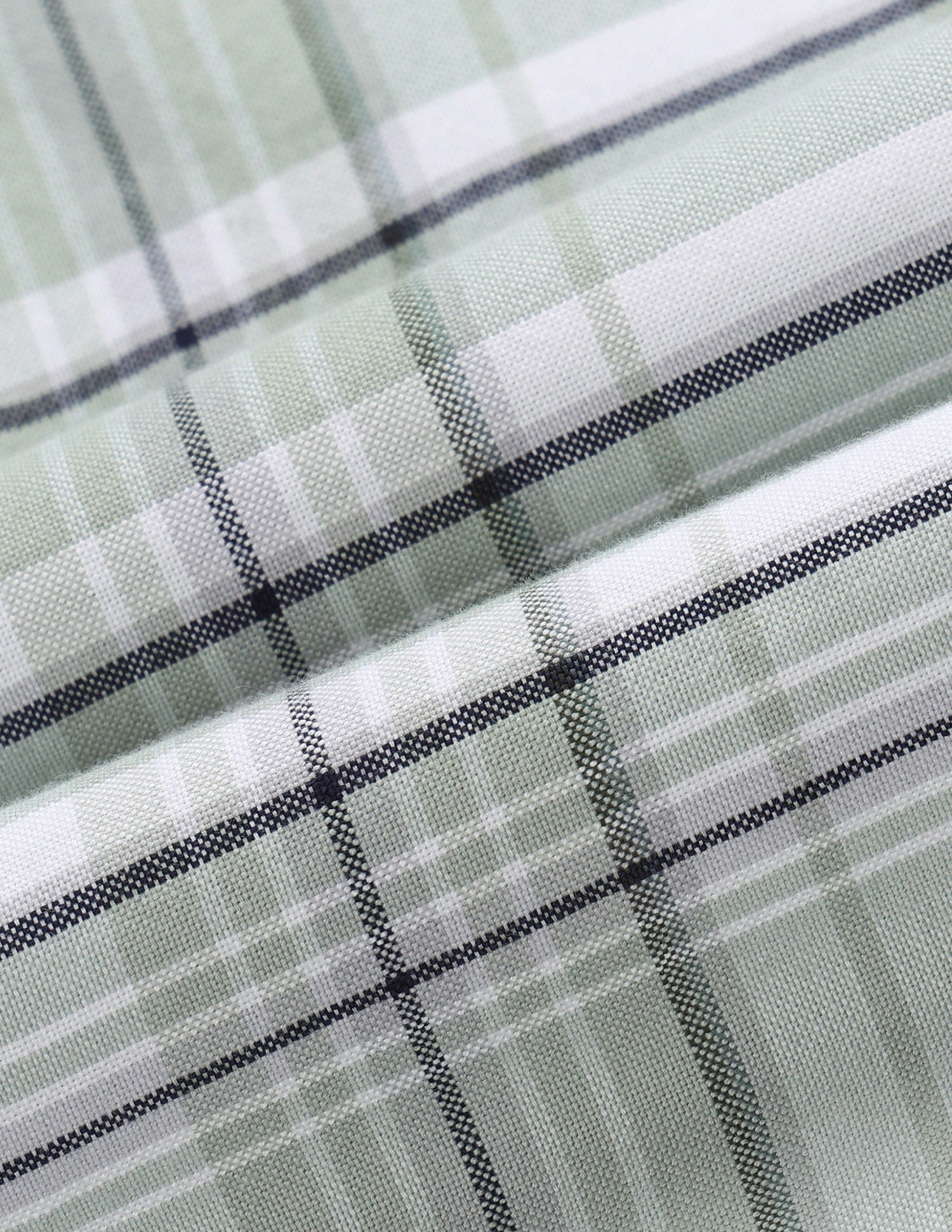 Oxford Tartan Checked Shirt Light Green - U.S. Polo Assn. India | Large