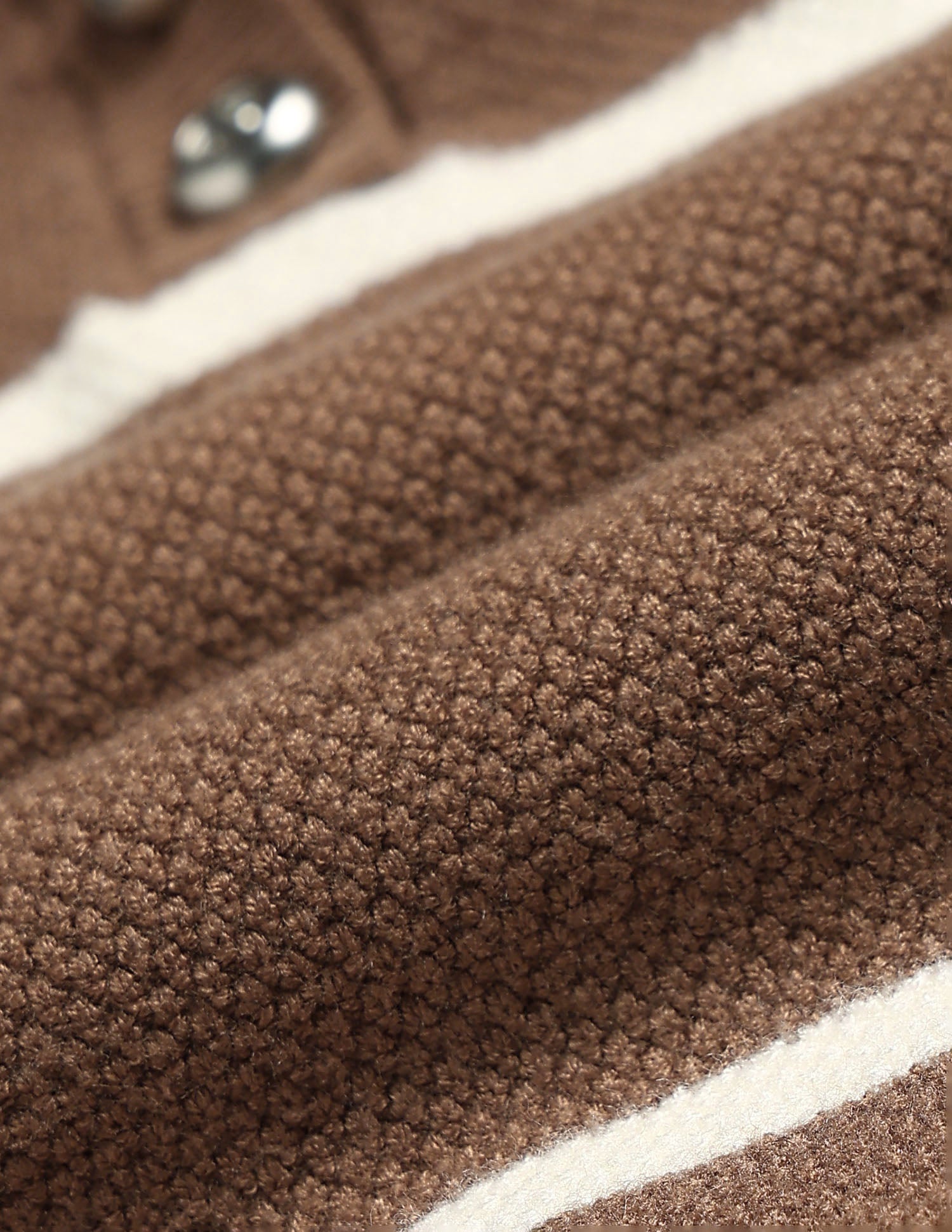 Horizontal Striped Ribbed Knit Sweater Brown - U.S. POLO ASSN. | Large