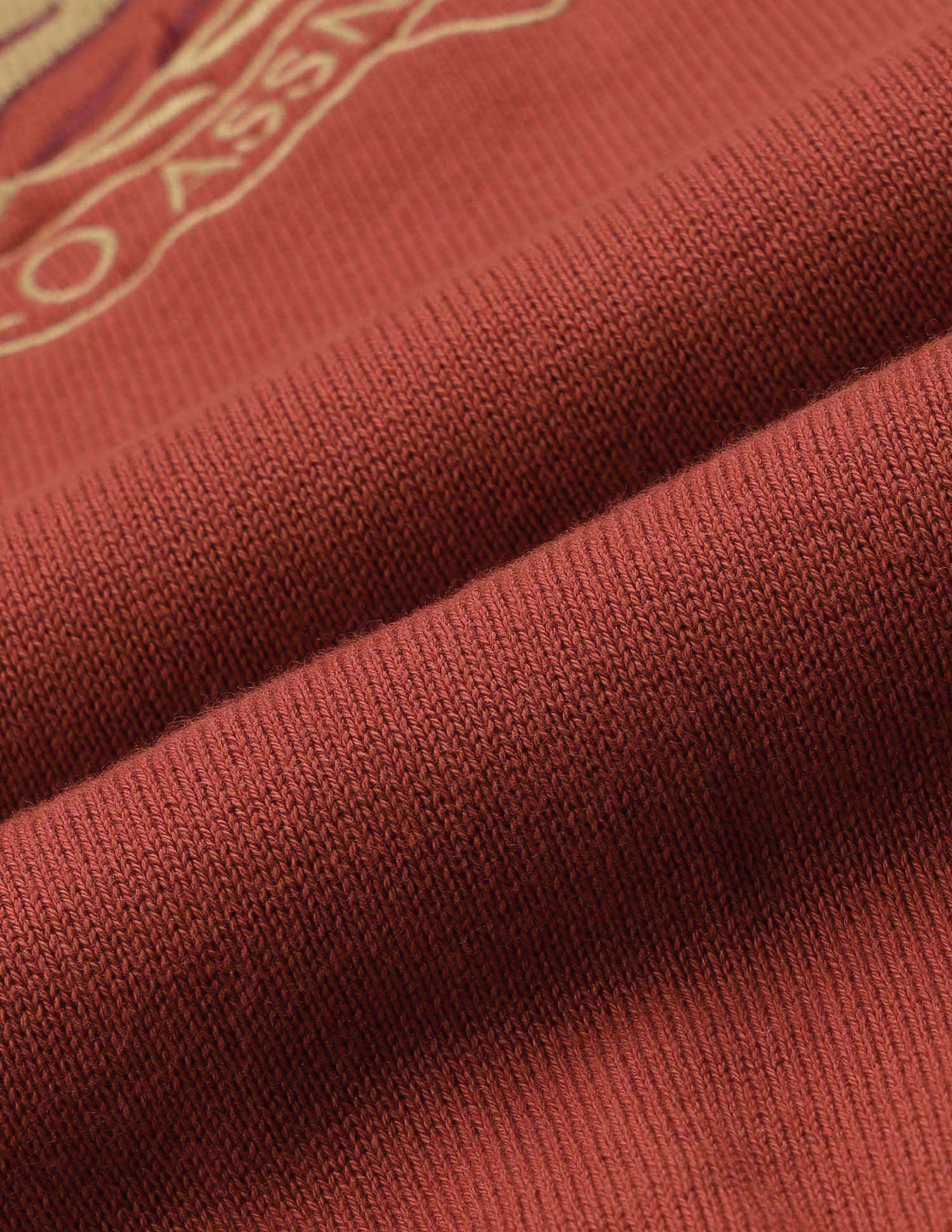 Drop Shoulder Relaxed Fit Sweater Orange - U.S. POLO ASSN. | Large