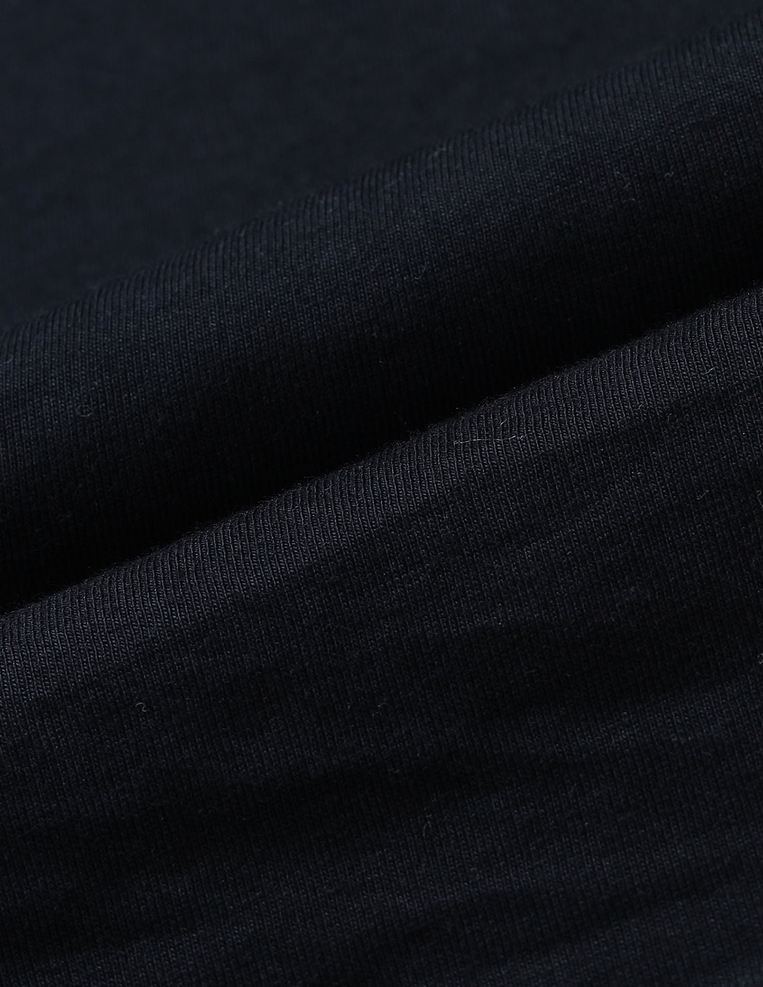 Boxy Fit Contrast Rib T-Shirt Black - U.S. Polo Assn. India | Large