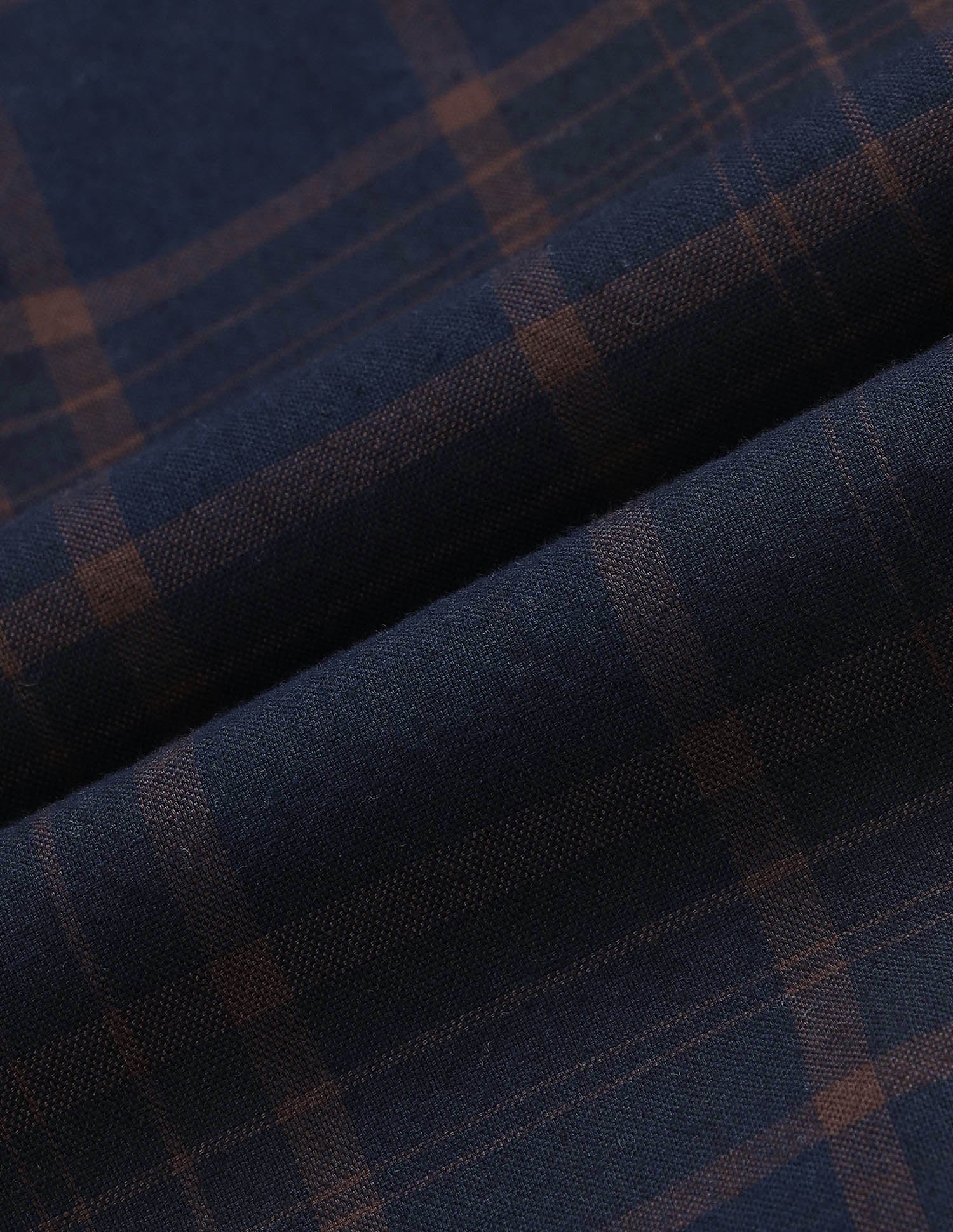 Tailored Fit Tartan Checked Shirt Navy - U.S. POLO ASSN. | Large