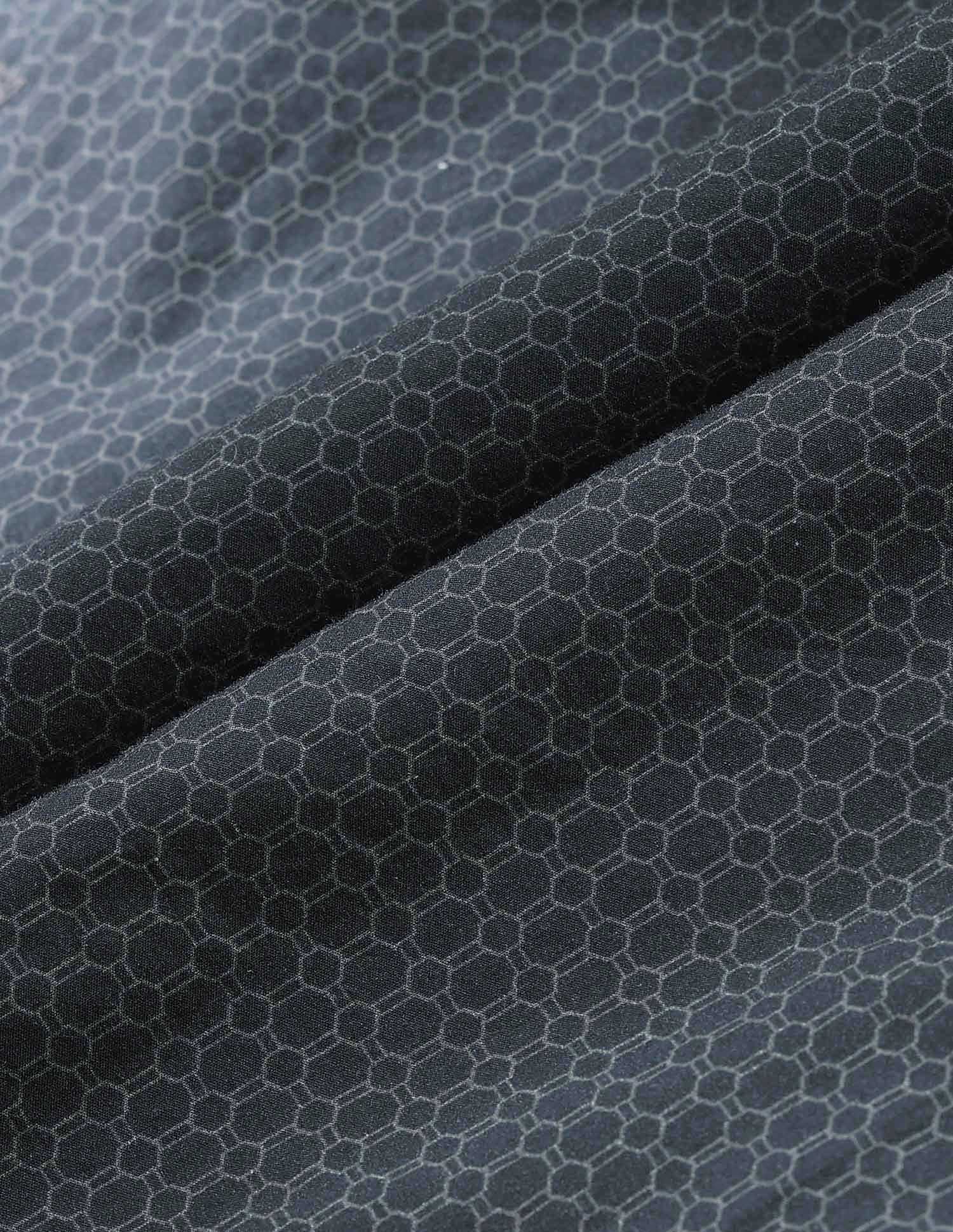 Geometric Printed Tailored Fit Shirt Navy - U.S. POLO ASSN. | Large