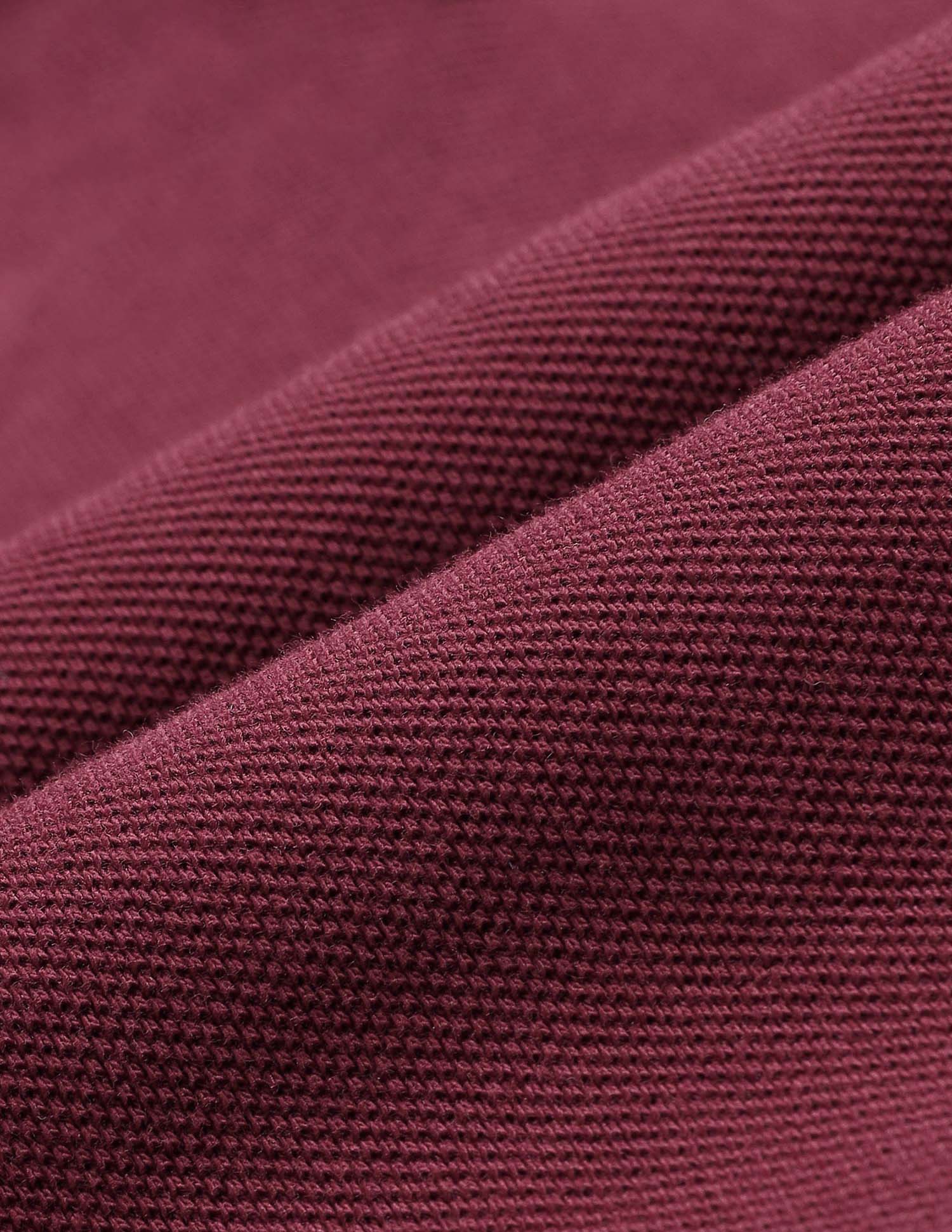Slim Fit Solid Polo Shirt Maroon - U.S. Polo Assn. India | Large