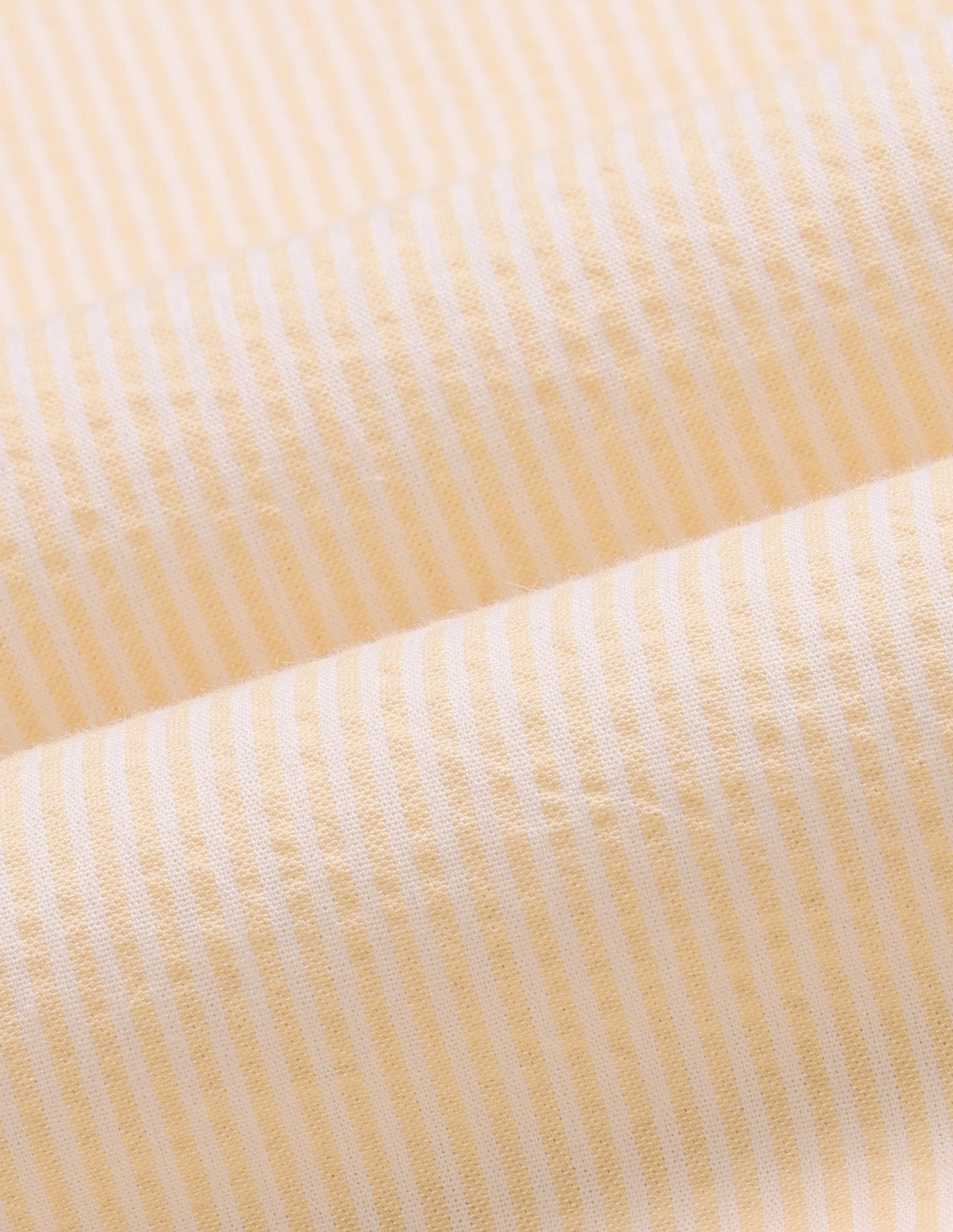 Vertical Striped Seersucker Shirt Light Yellow - U.S. Polo Assn. India | Large