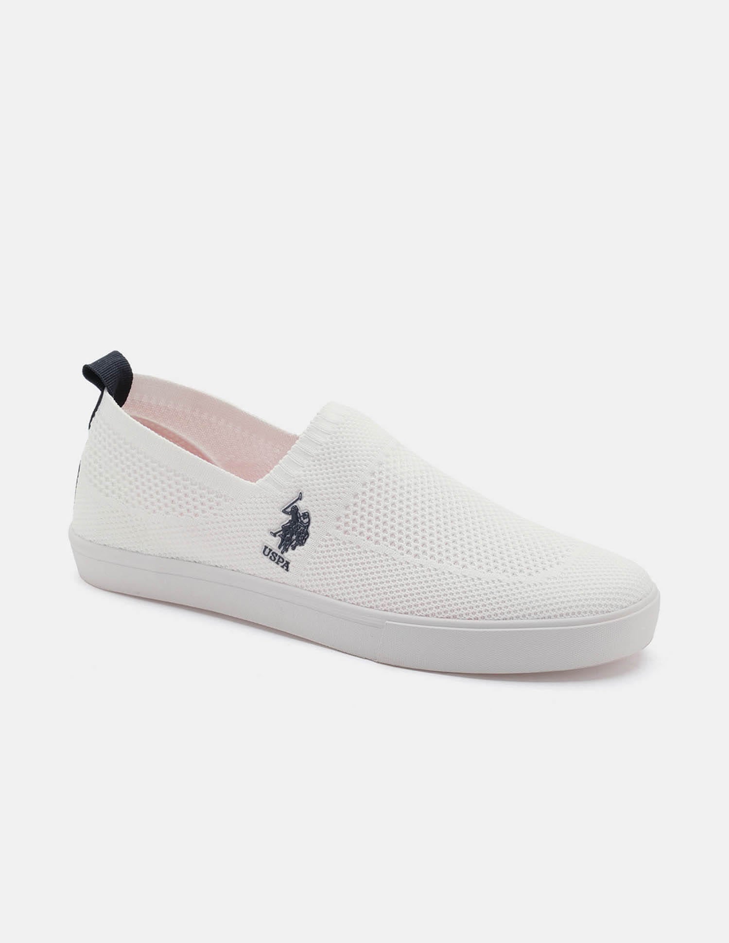 Men Octavia 3.0 Slip On Sneakers Off White - U.S. Polo Assn. India | Large