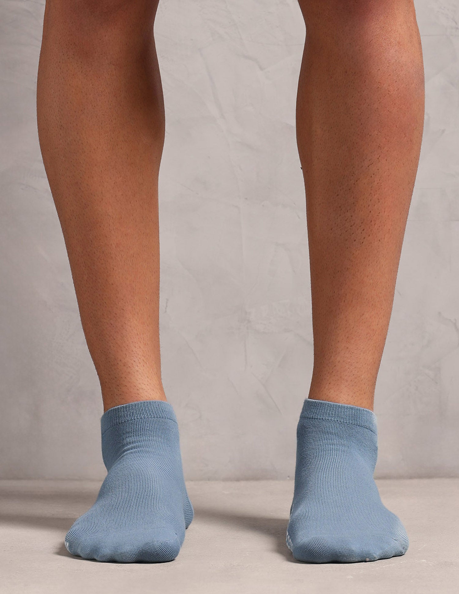 Cotton Stretch Ankle Length ES009 Socks - Pack Of 3 Spring Lake, Periscope, Navy - U.S. POLO ASSN. | Large