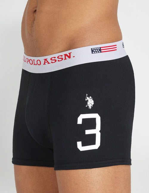 Numeric Print Cotton Spandex I015 Trunks - Pack Of 1