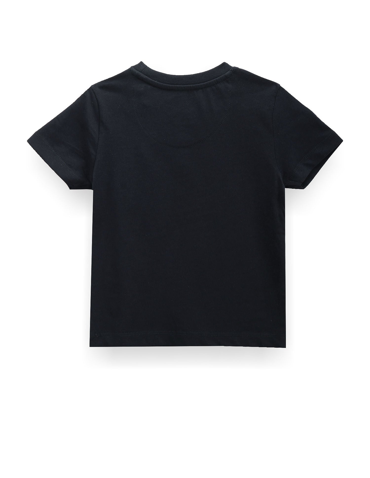 Boys Brand Print Cotton T-Shirt Navy - U.S. Polo Assn. India | Large