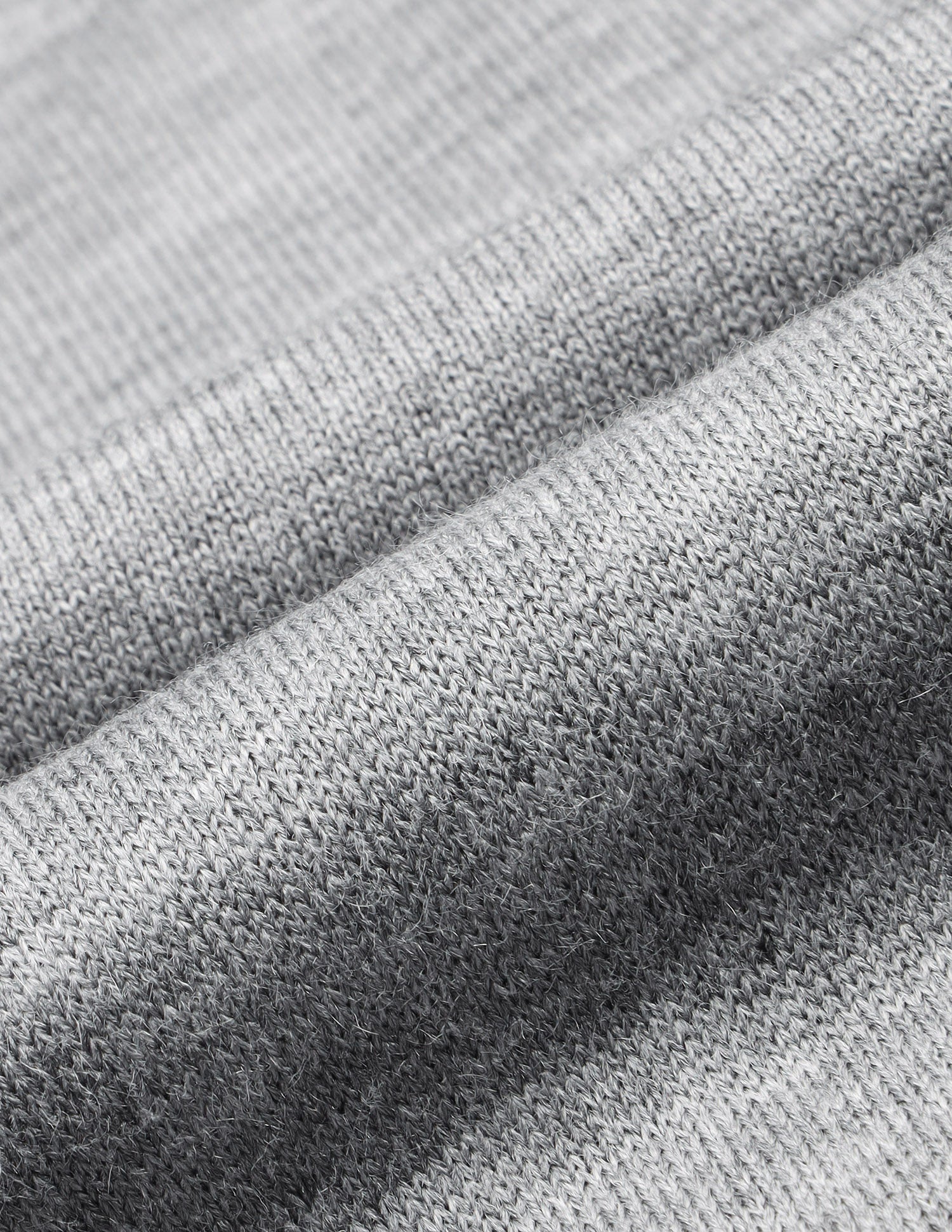 Textured Regular Fit Sweater Grey - U.S. Polo Assn. India | Large