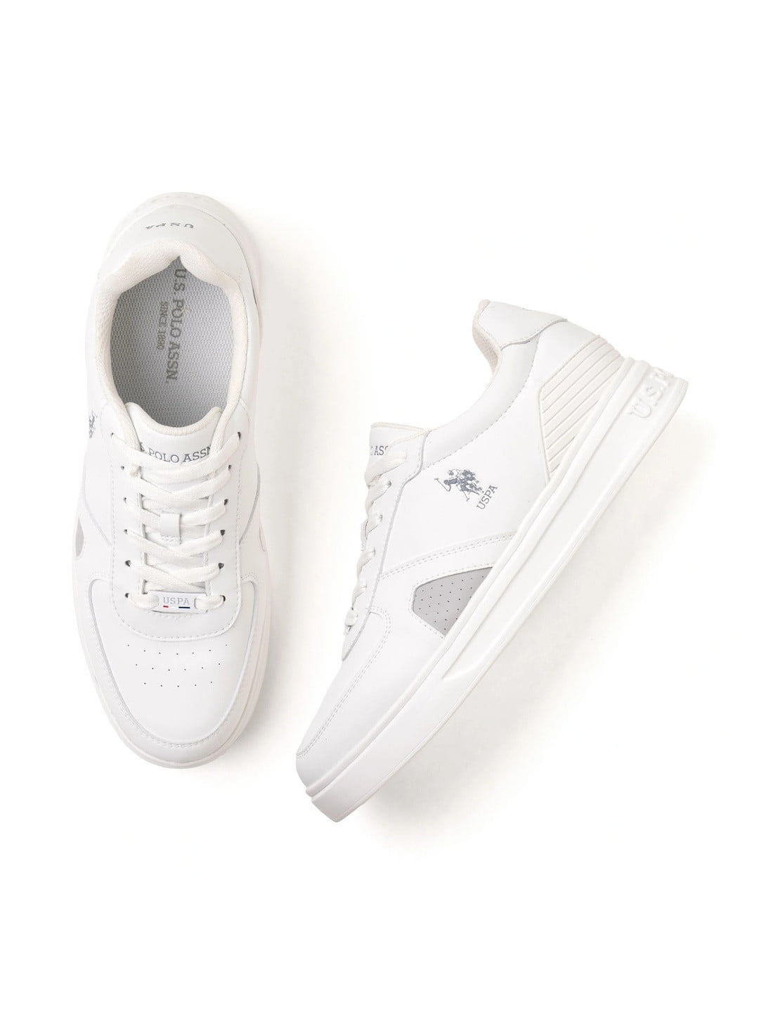 Lace-Ups Nebo 2.0 Sneakers White - U.S. Polo Assn. India | Large