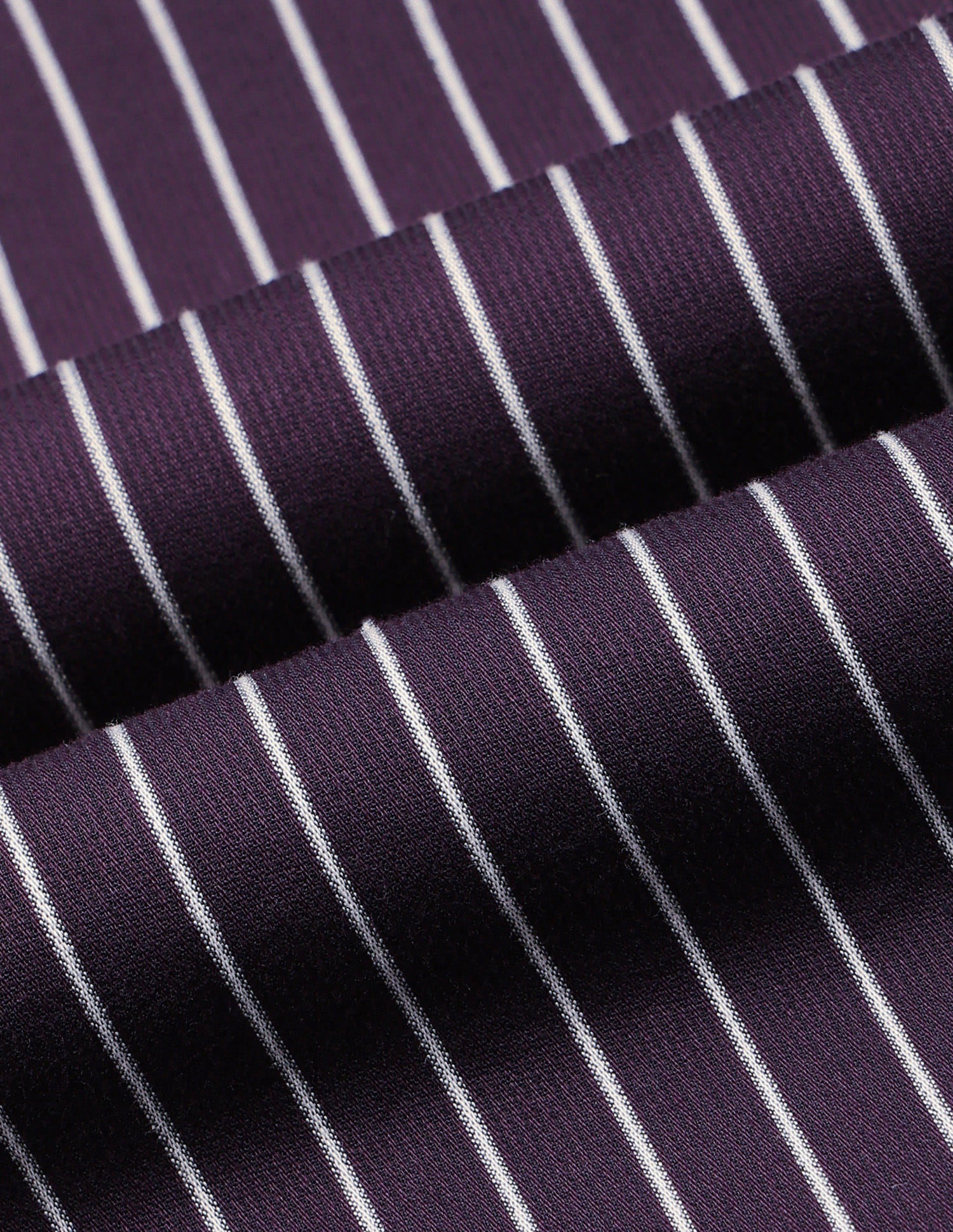 Vertical Striped Tailored Fit Shirt Purple - U.S. Polo Assn. India | Large