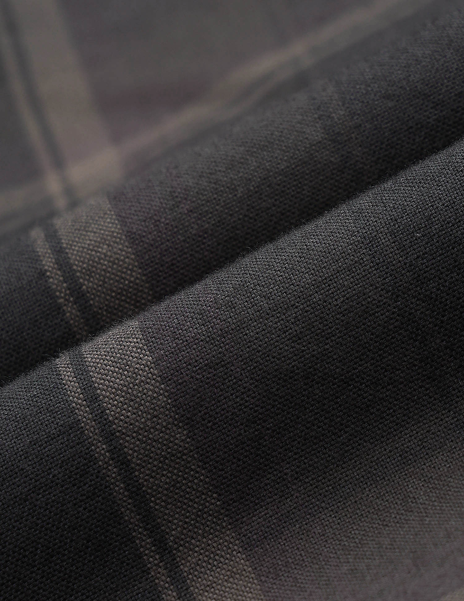 Windowpane Checked Tailored Fit Shirt Brown - U.S. POLO ASSN. | Large