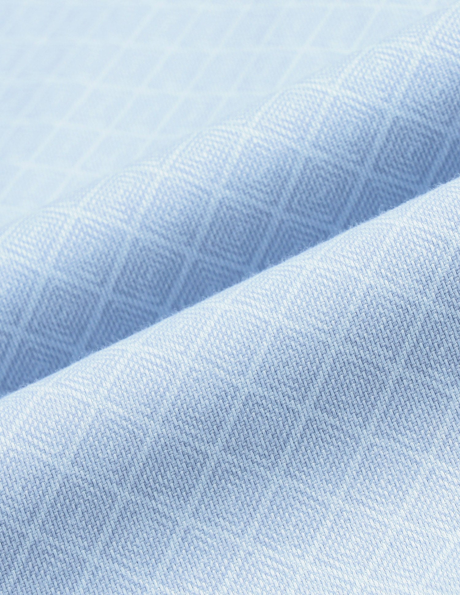 Regular Fit Self Design Geometric Shirt Light Blue - U.S. Polo Assn. India | Large