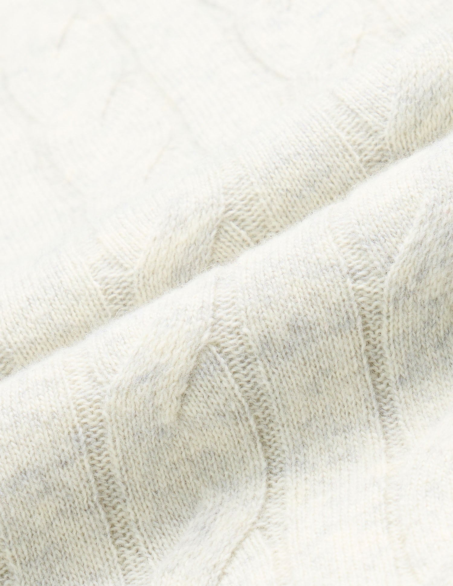 Patterned Cable Knit Regular Fit Sweater Off White - U.S. POLO ASSN. | Large