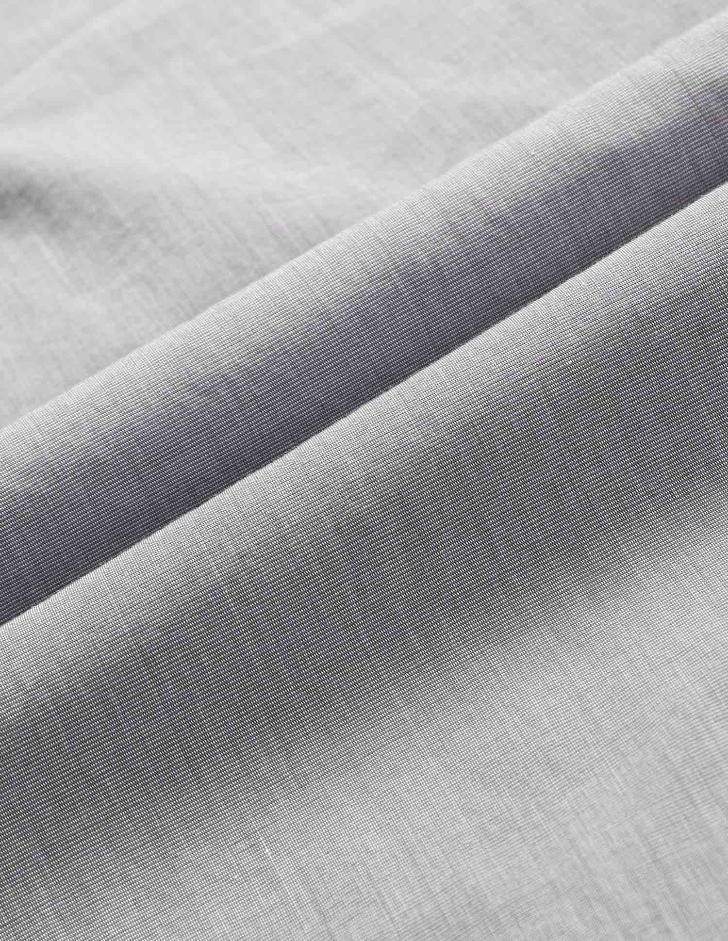 Solid Tailored Fit Fil-À-Fil Shirt Grey - U.S. POLO ASSN. | Large