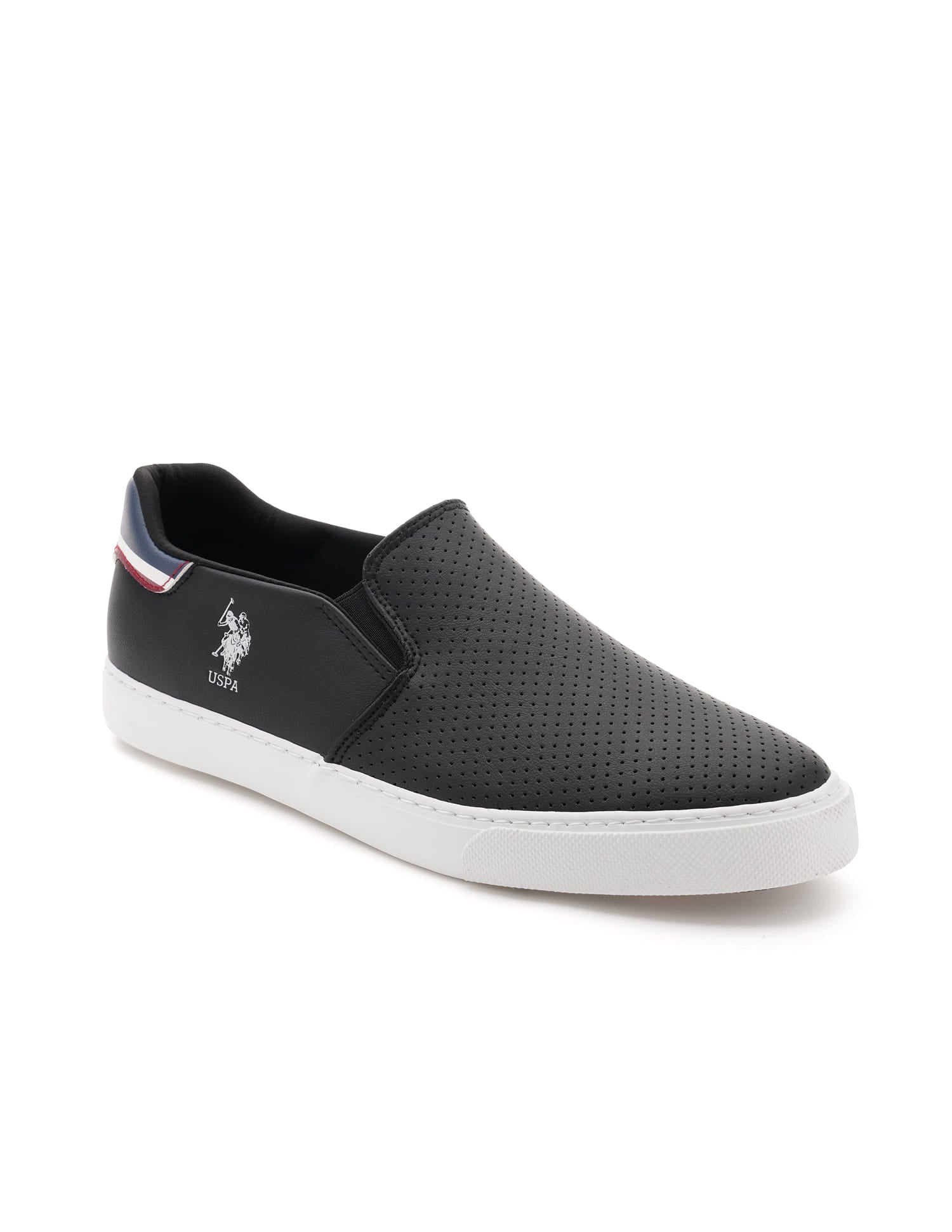 Men Campbell 5.0 Slip-on Shoes Black - U.S. Polo Assn. India | Large
