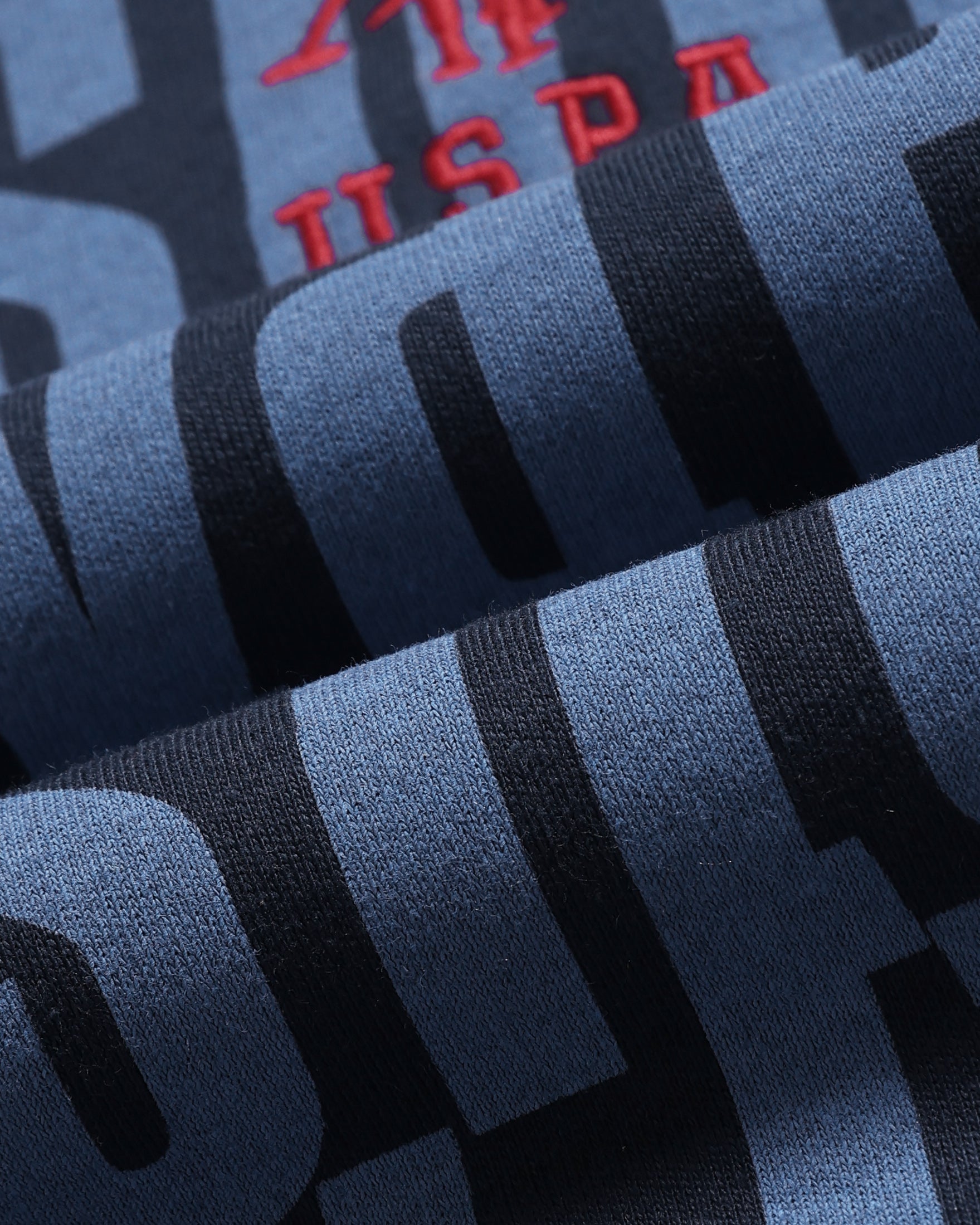 Boys Brand Printed Regular Fit Sweatshirt Navy - U.S. POLO ASSN. | Large