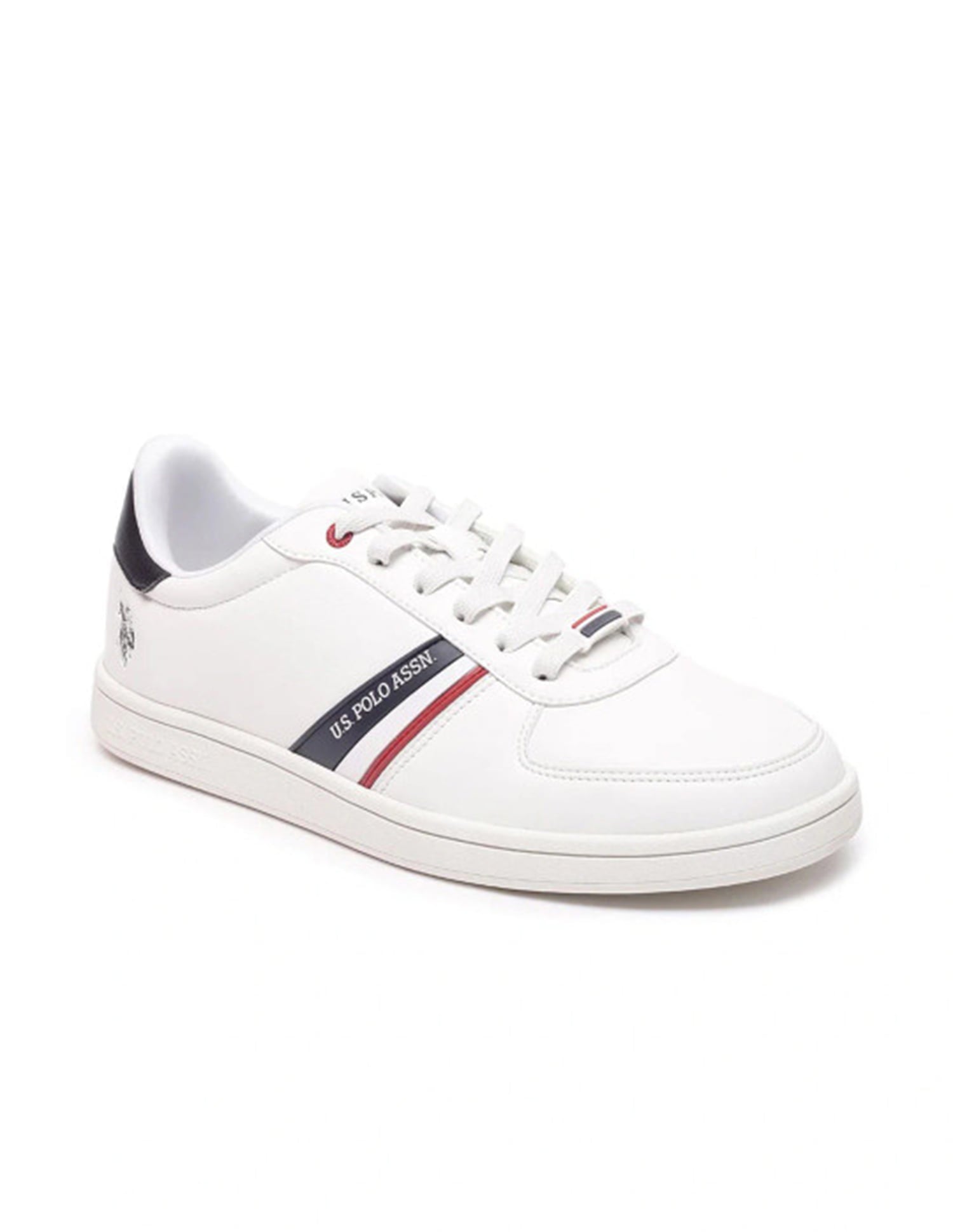 Alco 3.0 Striped Sneakers Off White - U.S. Polo Assn. India | Large