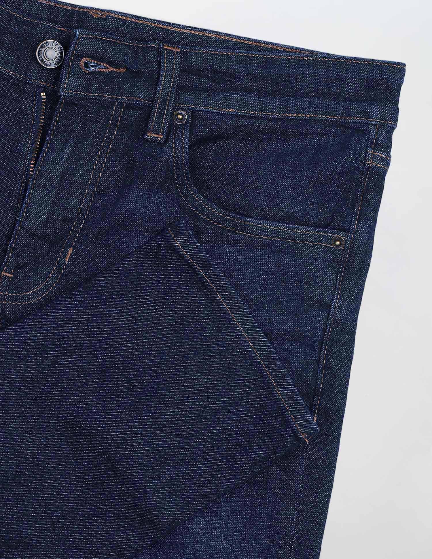 Regallo Skinny Fit Blue Jeans Dark Blue - U.S. POLO ASSN. | Large