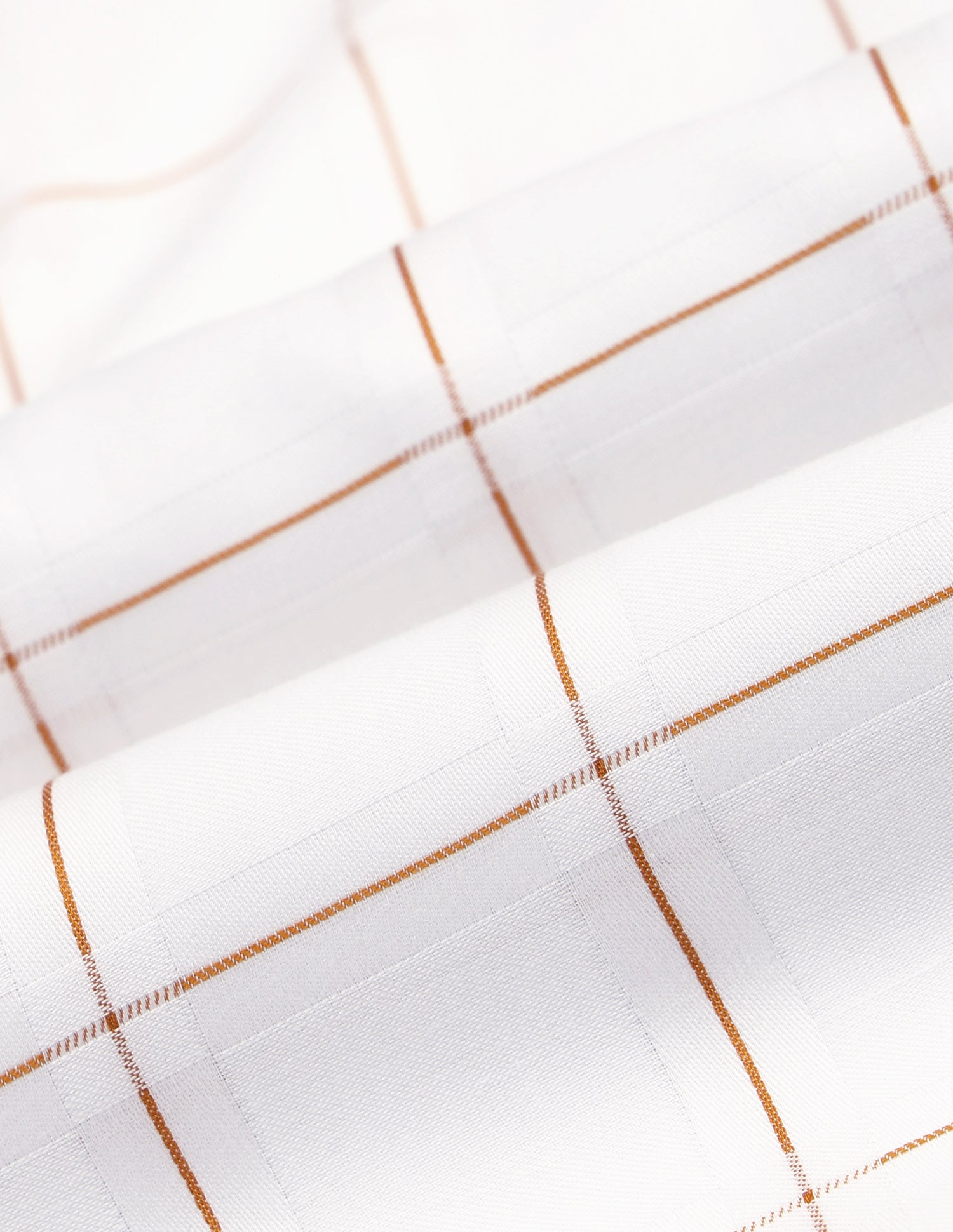 Windowpane Checked Satin Shirt White - U.S. Polo Assn. India | Large