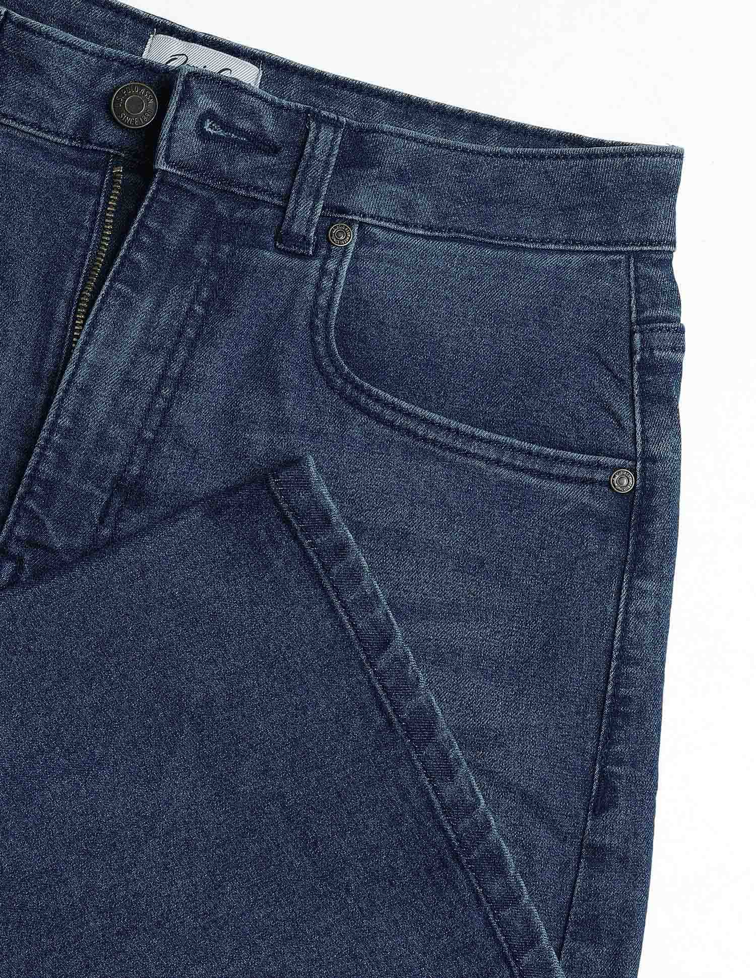High Rise Baggy Fit Jeans Blue - U.S. Polo Assn. India | Large