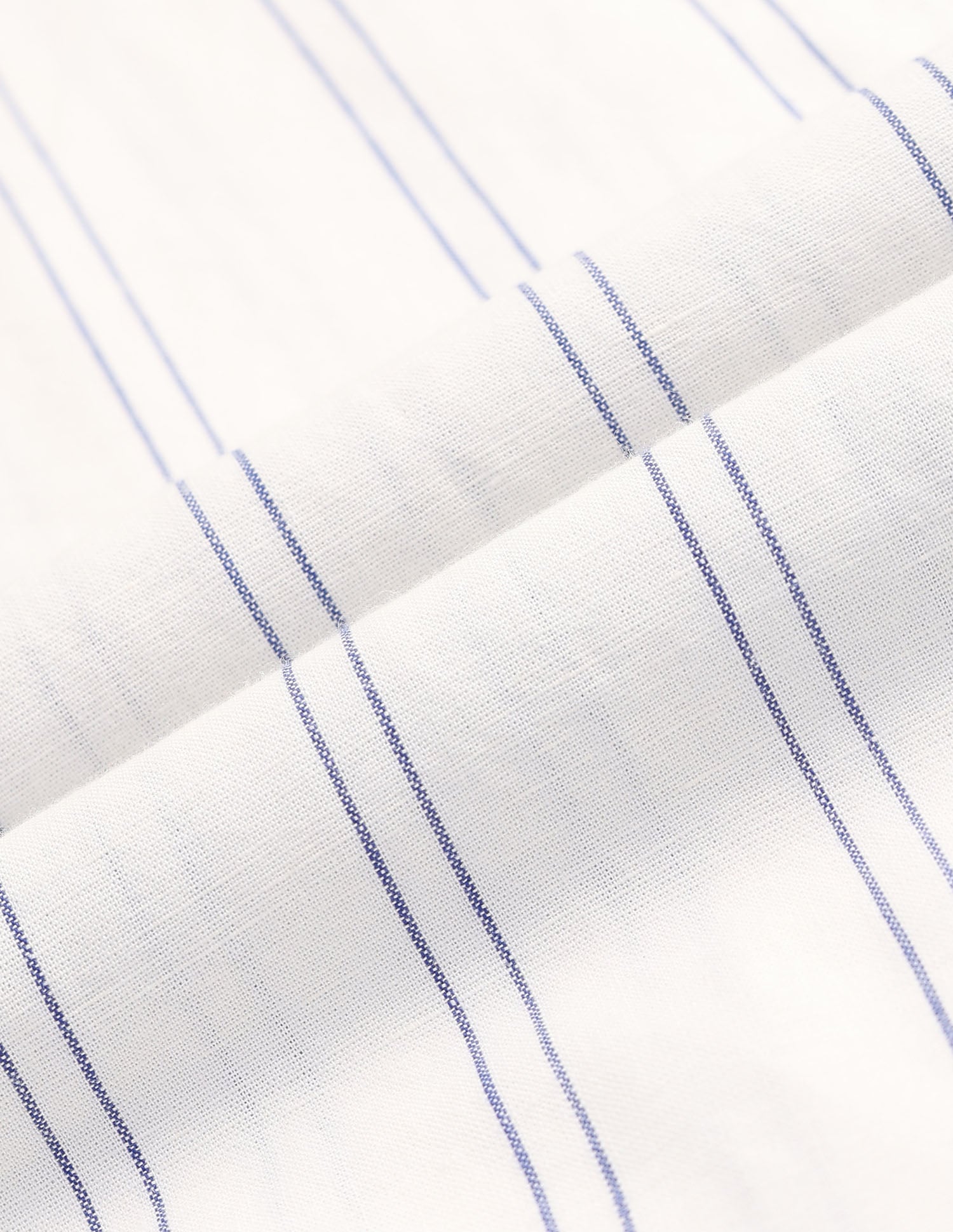 Vertical Striped Poplin Regular Fit Shirt White - U.S. Polo Assn. India | Large